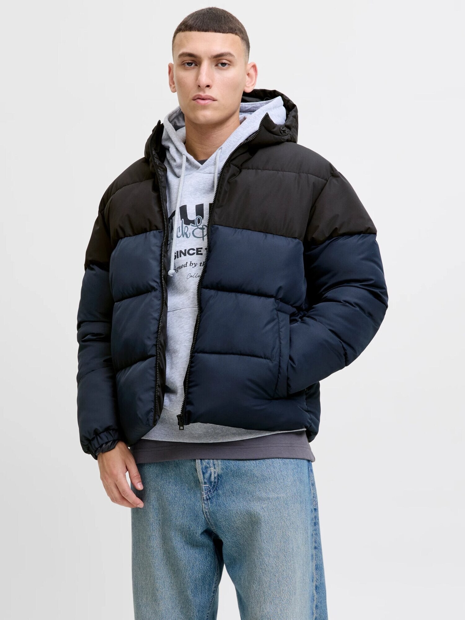 Jack & Jones Junior Geacă de iarnă 'JJMAZE'  negru