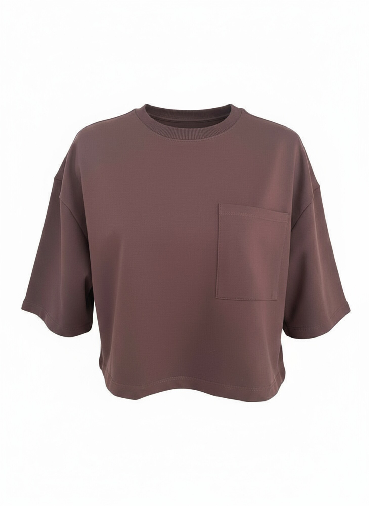 studioselect Tricou Tara  ciocolatiu
