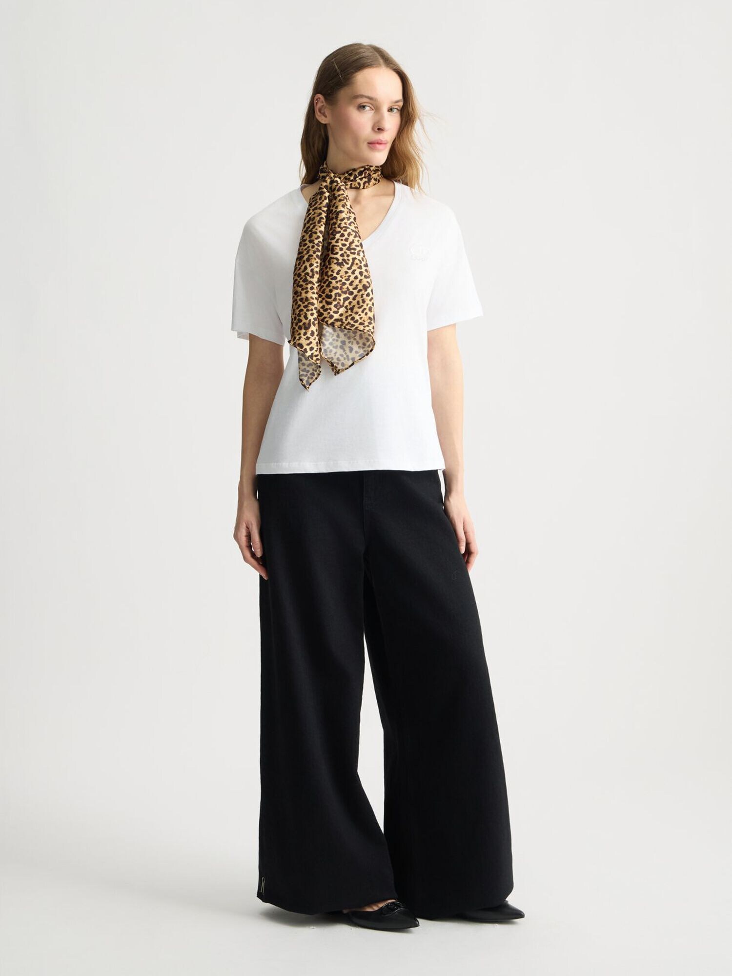 Thumbnail - Liu Jo T-Shirt mit Tuch Set