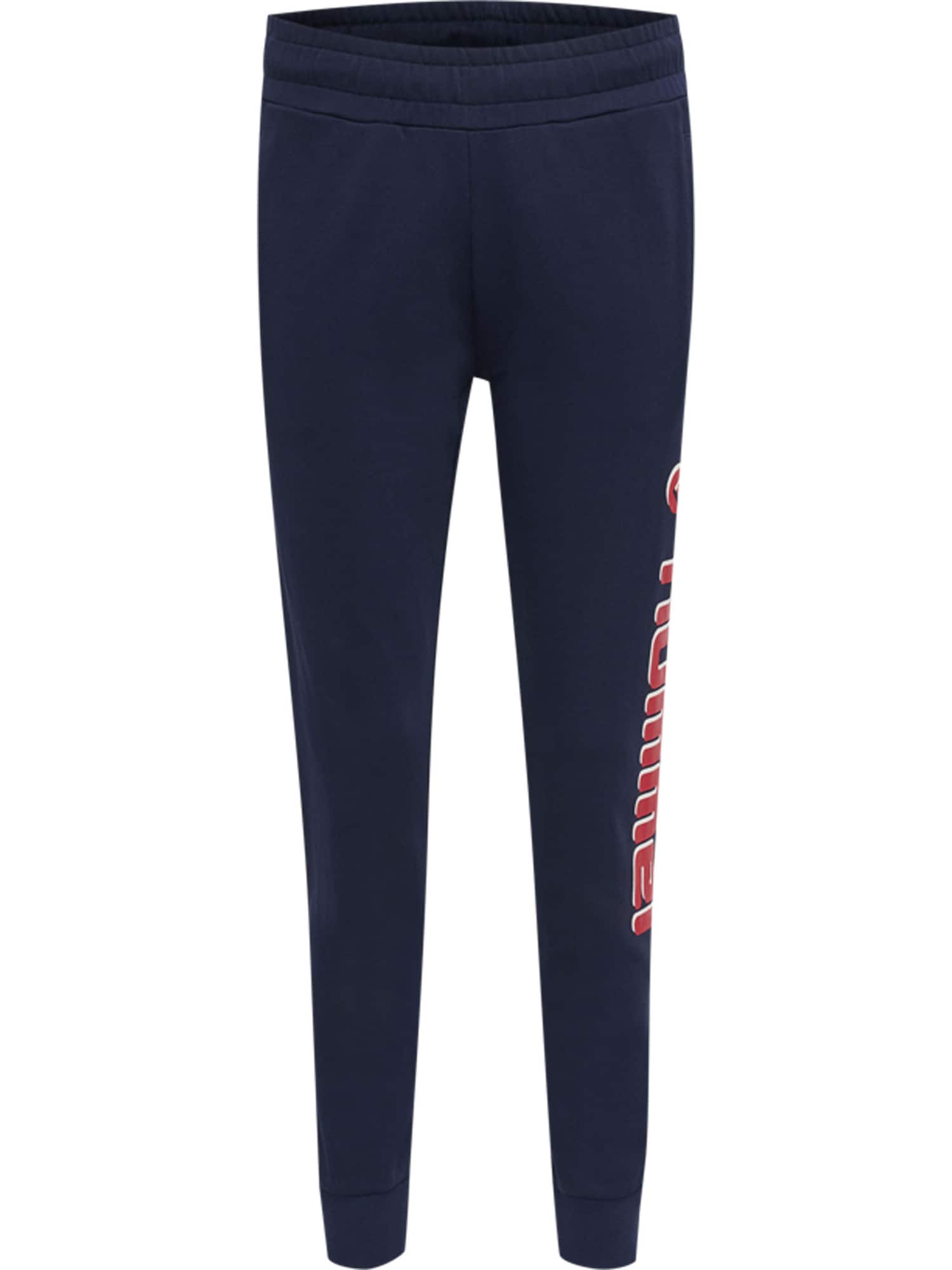Hummel Pantaloni sport IC KIM  albastru marin / roșu / alb