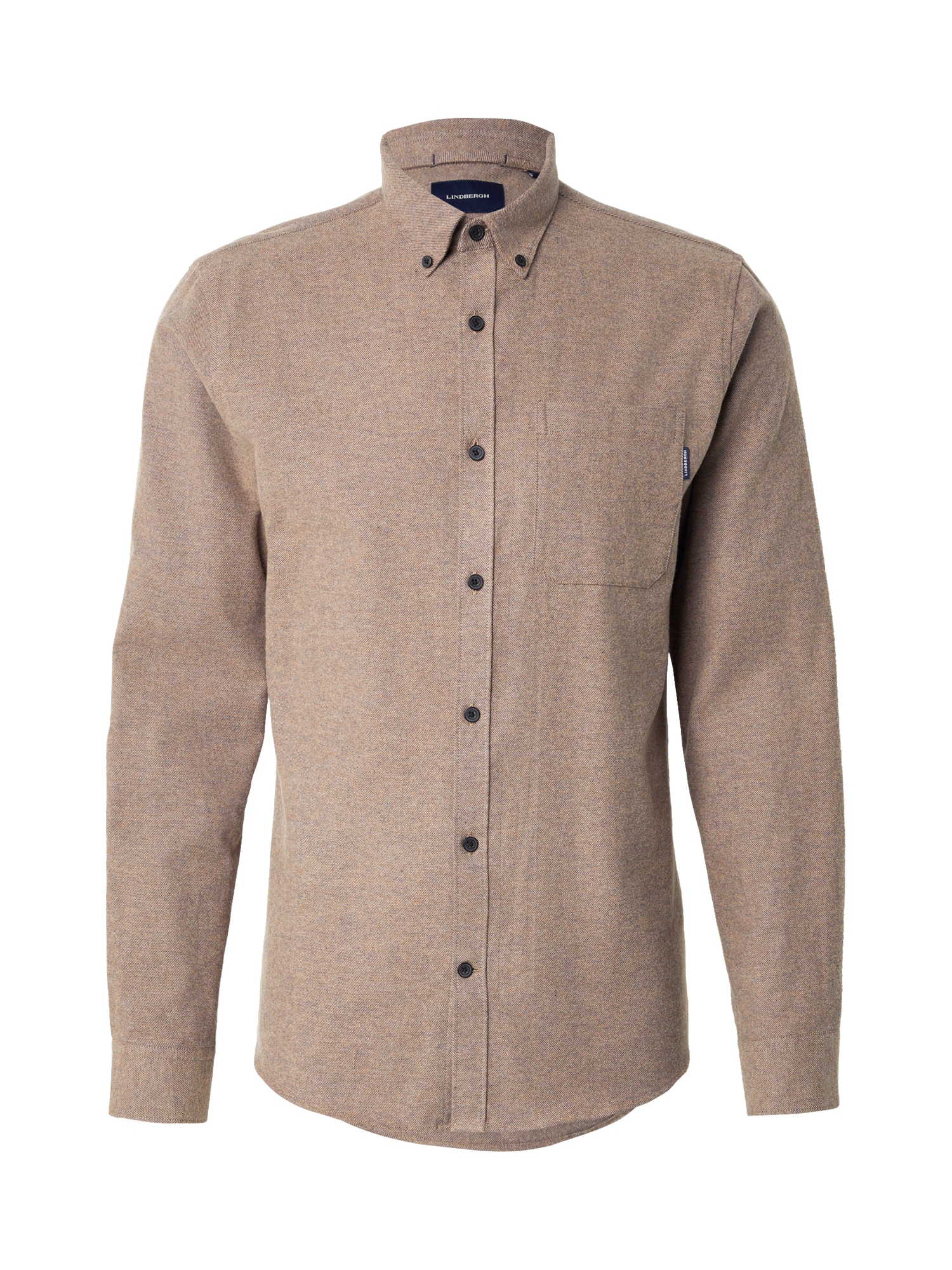 Lindbergh Camisa 'Brushed'  moca