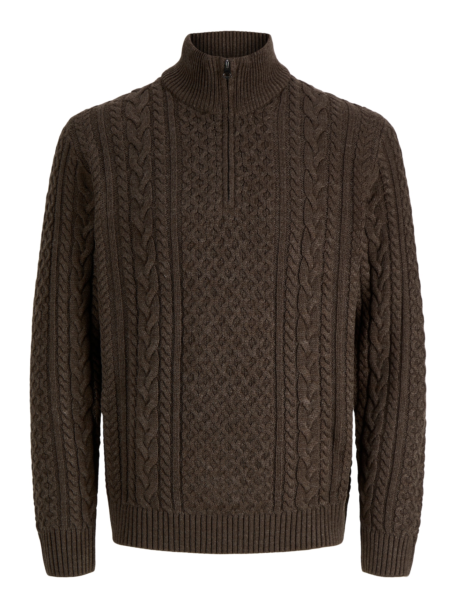 JACK & JONES Jersey 'JPRBLUCALLUM' marrón oscuro