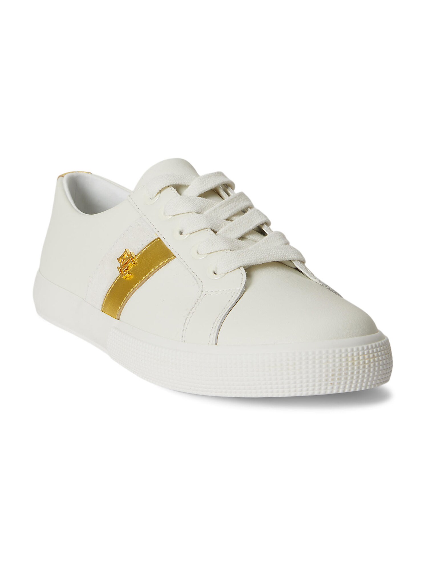 Lauren Ralph Lauren Sneaker low JANSON II  auriu / alb
