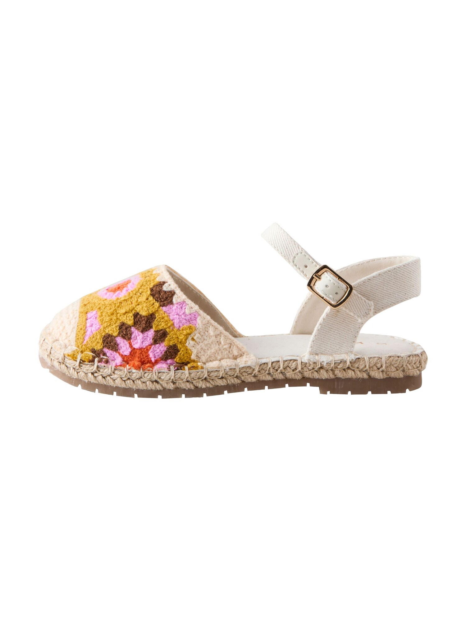 Next Sandalen Crème / Mosterd / Lavendel / Kreeft