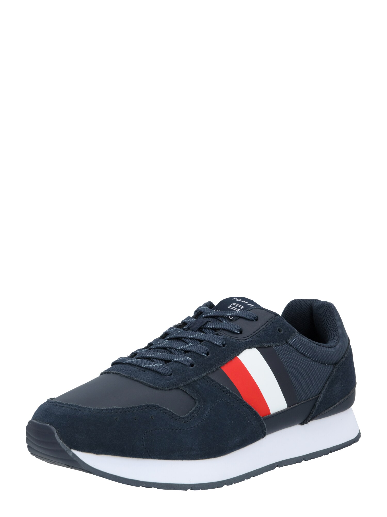 TOMMY HILFIGER Sportbačiai be auliuko  tamsiai mėlyna / raudona / balta