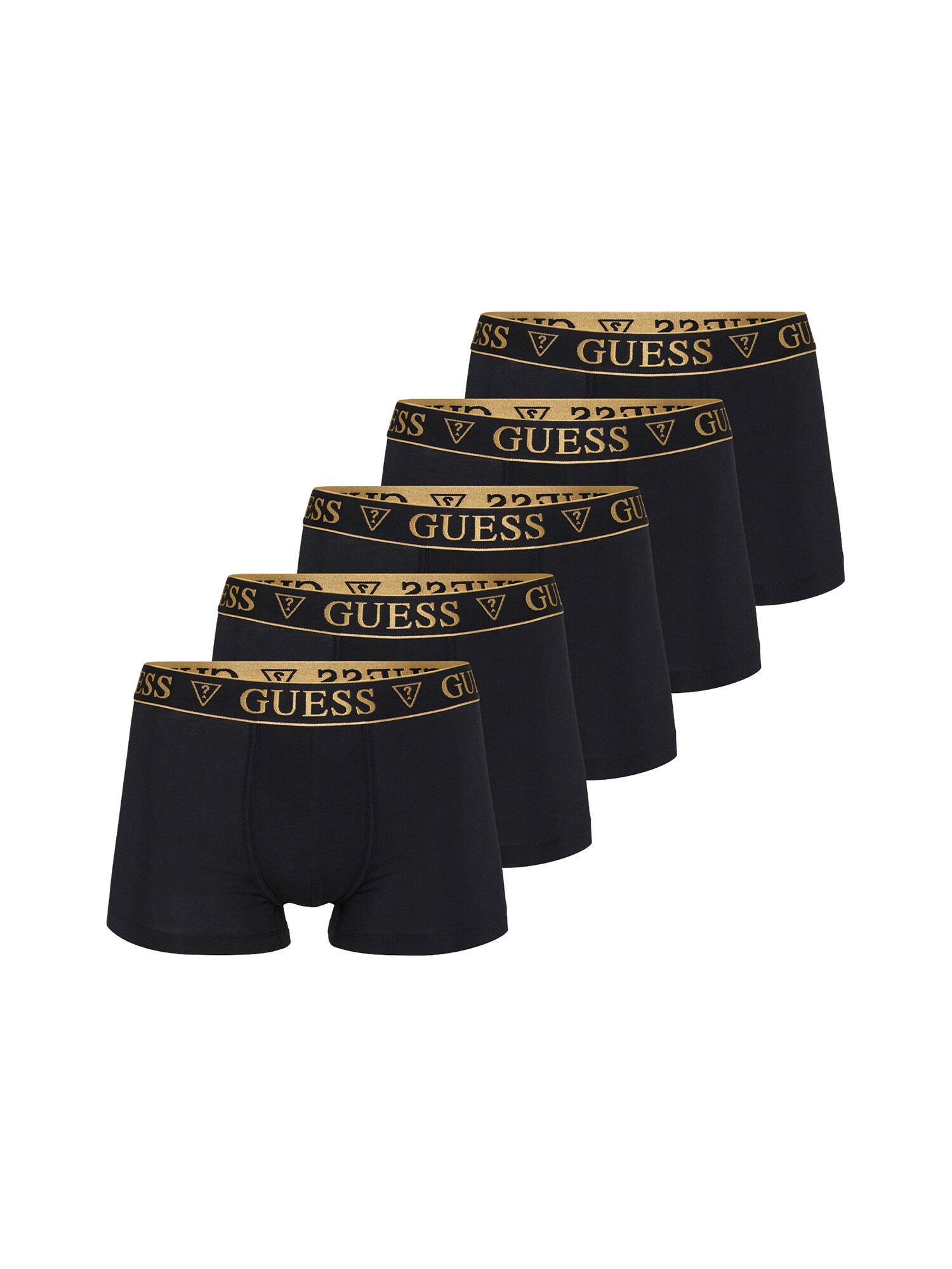 GUESS Boxeri  auriu / negru