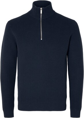 Selected Homme Trui ‘DANE’ Donkerblauw