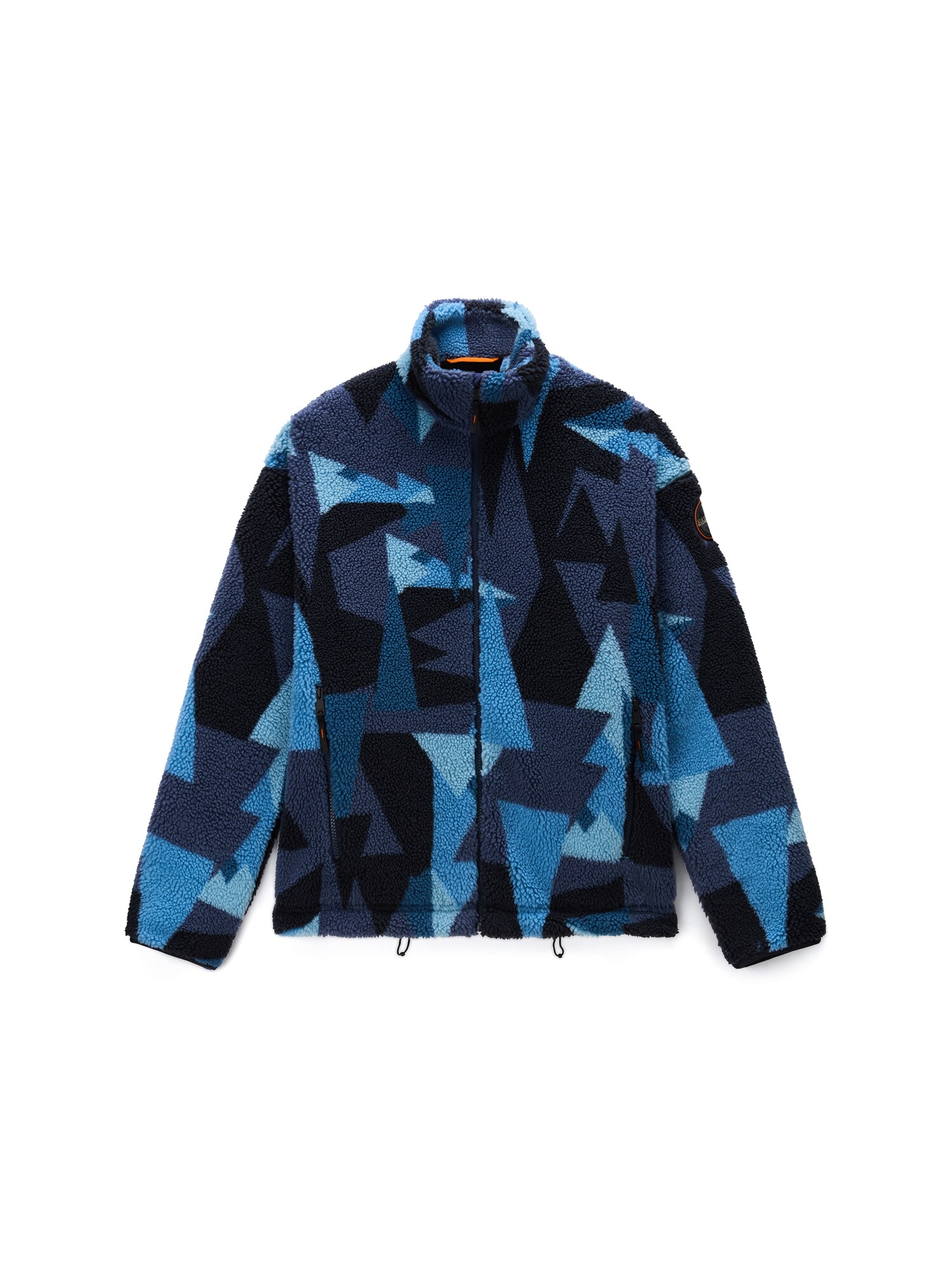 NAPAPIJRI Jachetă  fleece albastru / bleumarin / albastru deschis / negru