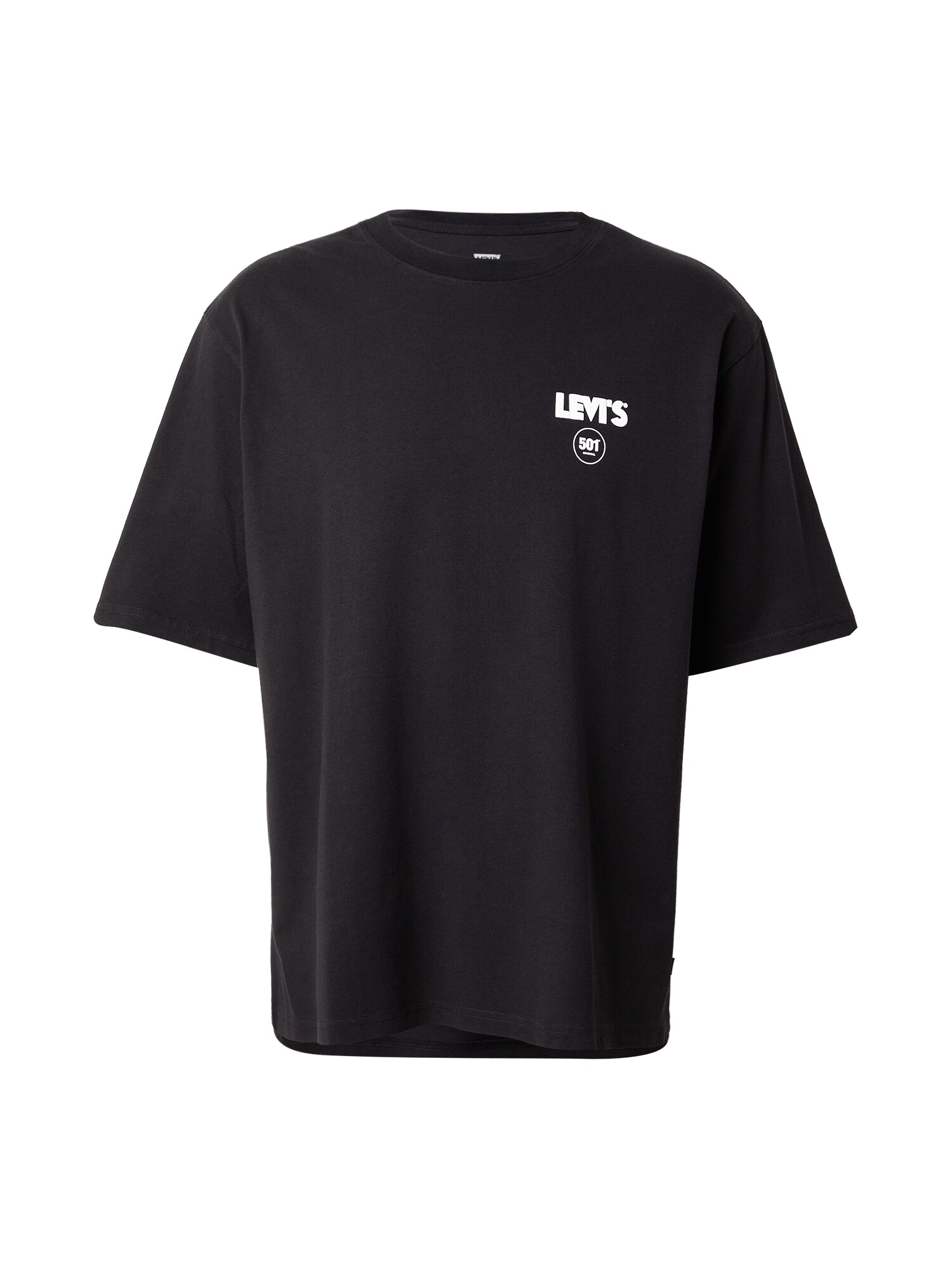 LEVIS ® Tricou Half Sleeve Tee  negru / alb