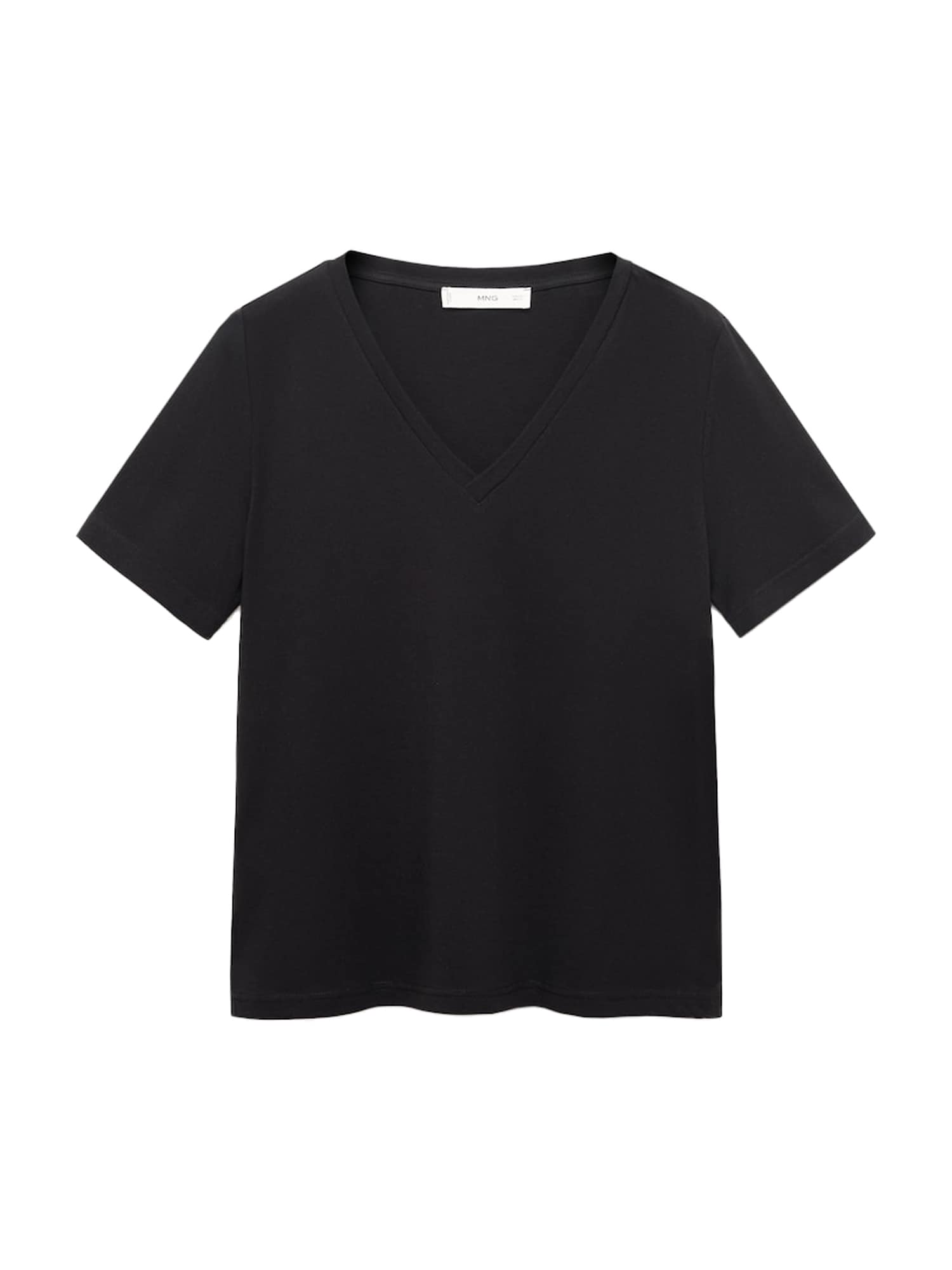 MANGO Tricou CHALSPIC  negru