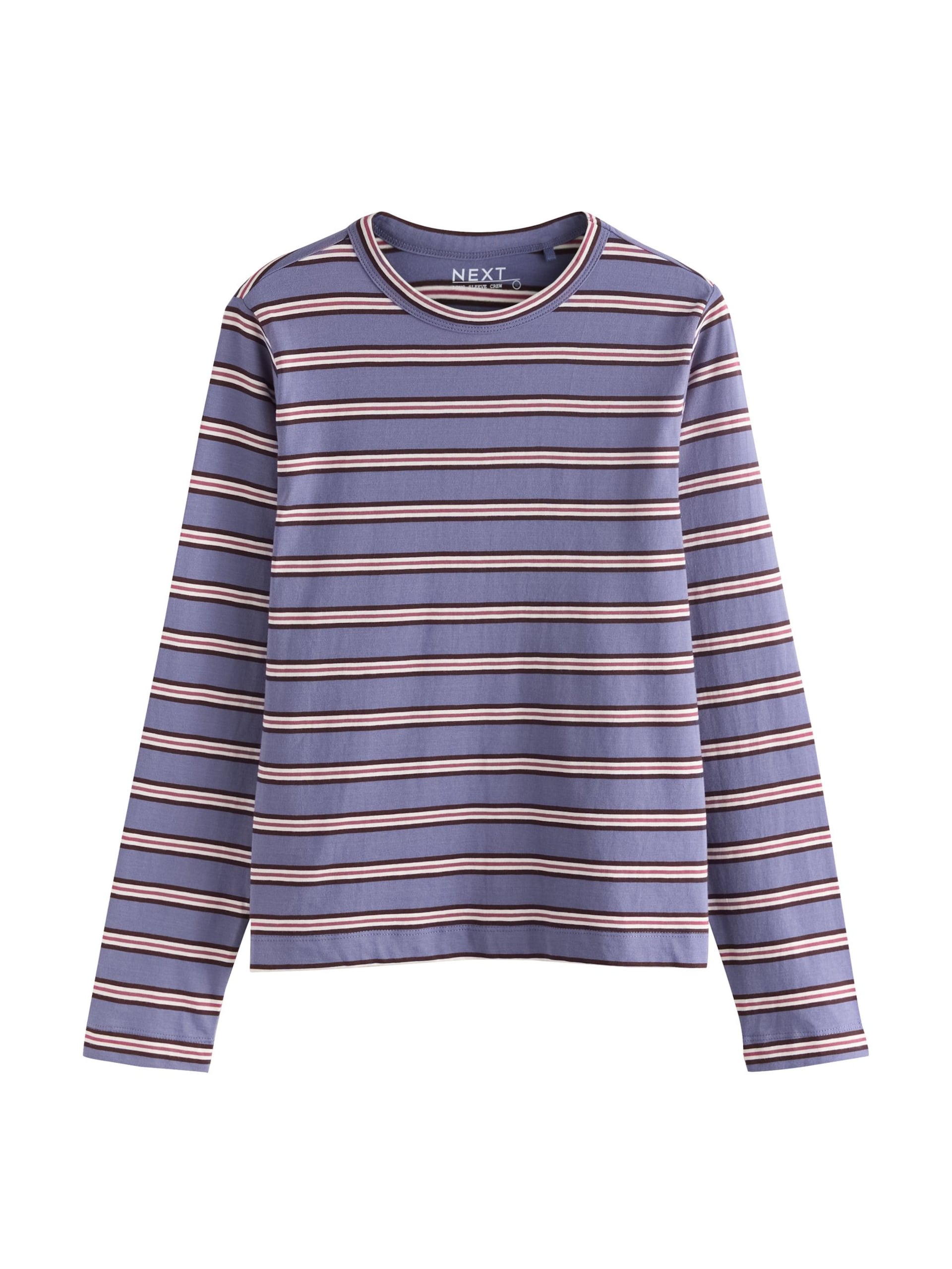 Next T-shirt indigo / vinröd dam