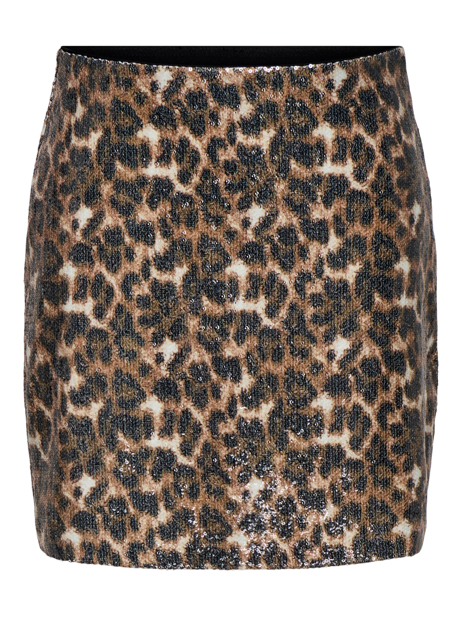 ONLY Fustă  bej / maro / negru