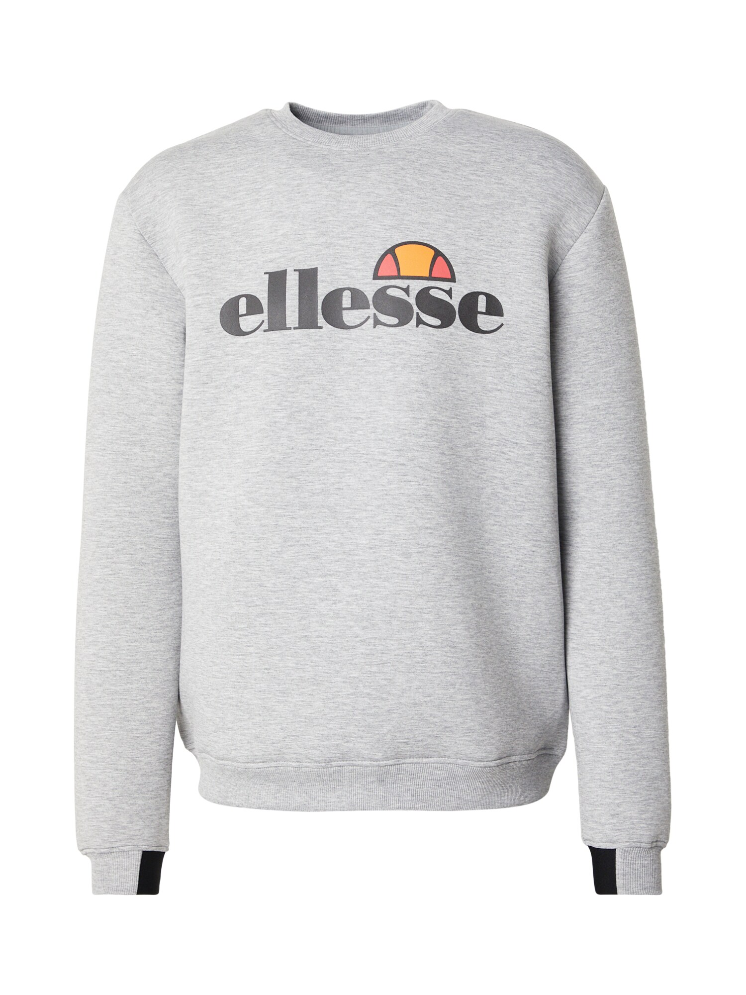 ELLESSE Bluză de molton Corvaro  gri amestecat / portocaliu / roșu / negru
