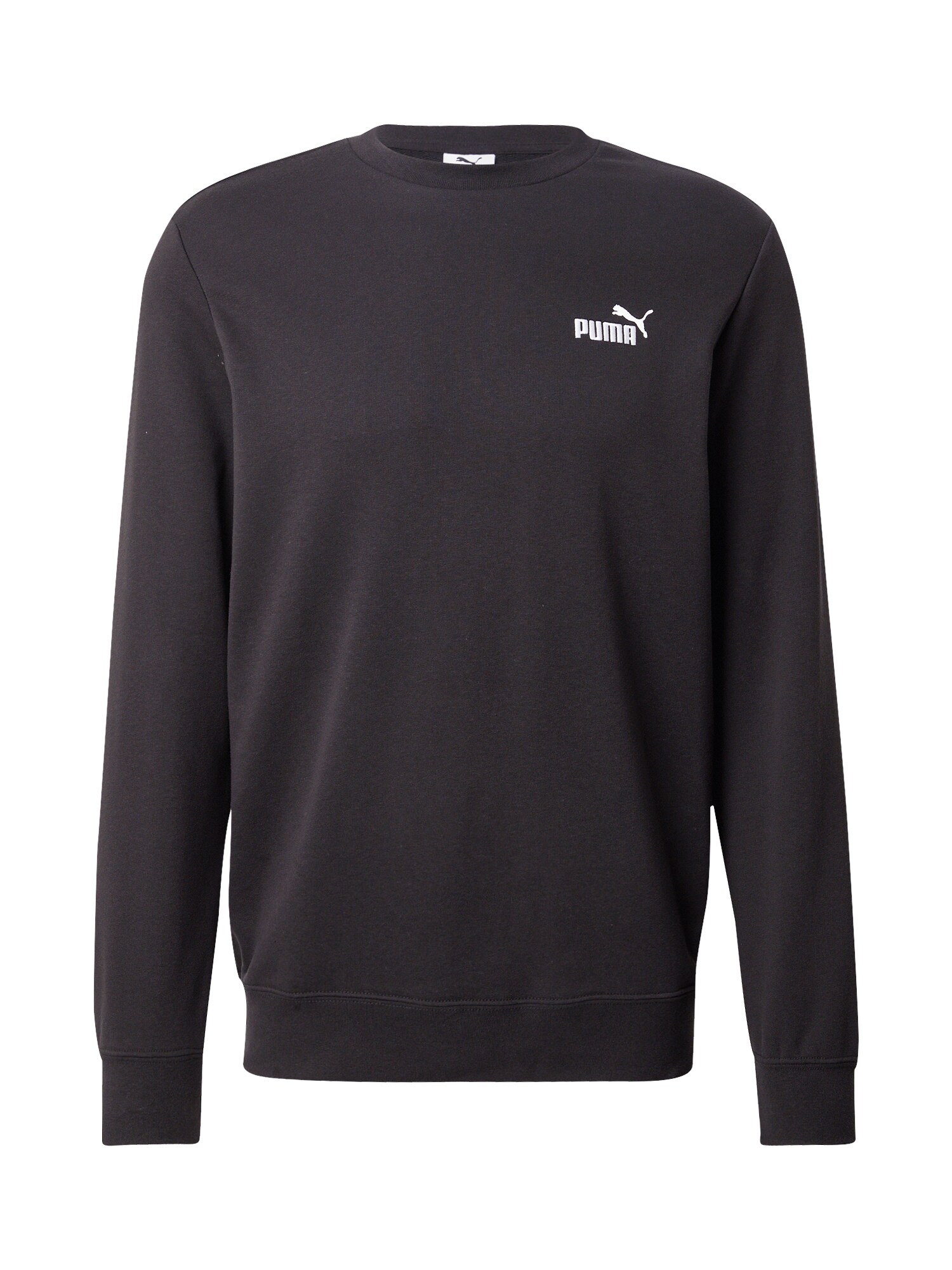 PUMA Hanorac sport Essentials No. 1  negru / alb