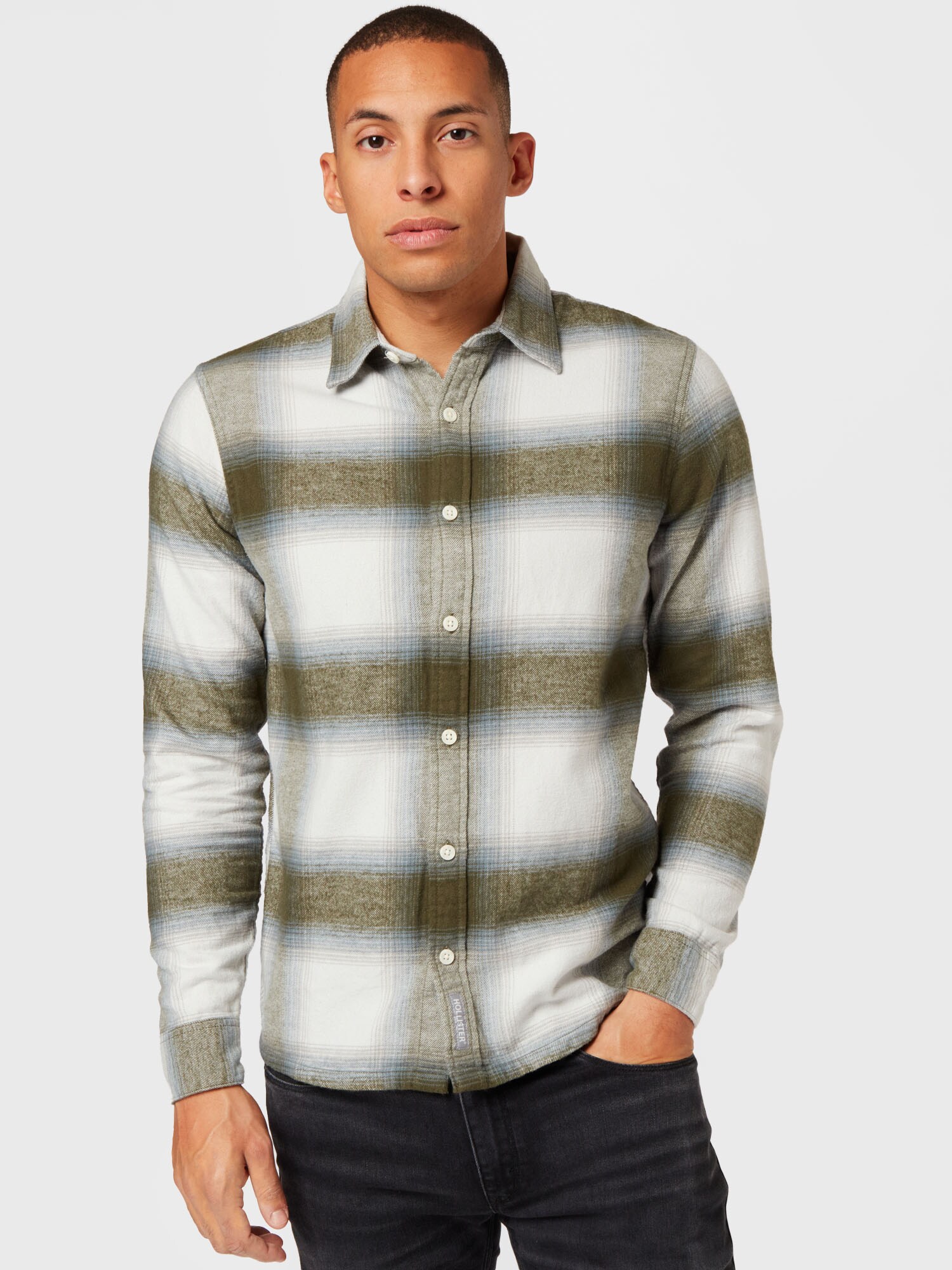 HOLLISTER Ing 'HOLIDAY'  világoskék / umbra / khaki / fehér termék 2. képe