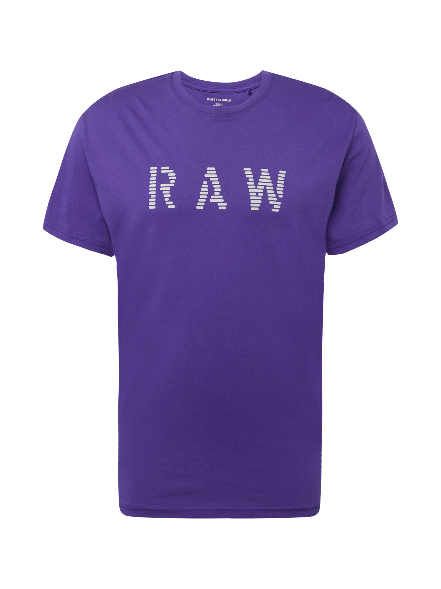 Мъже > Дрехи > Тениски > Тениски с къси ръкави G-Star RAW Тениска  лилав / бяло