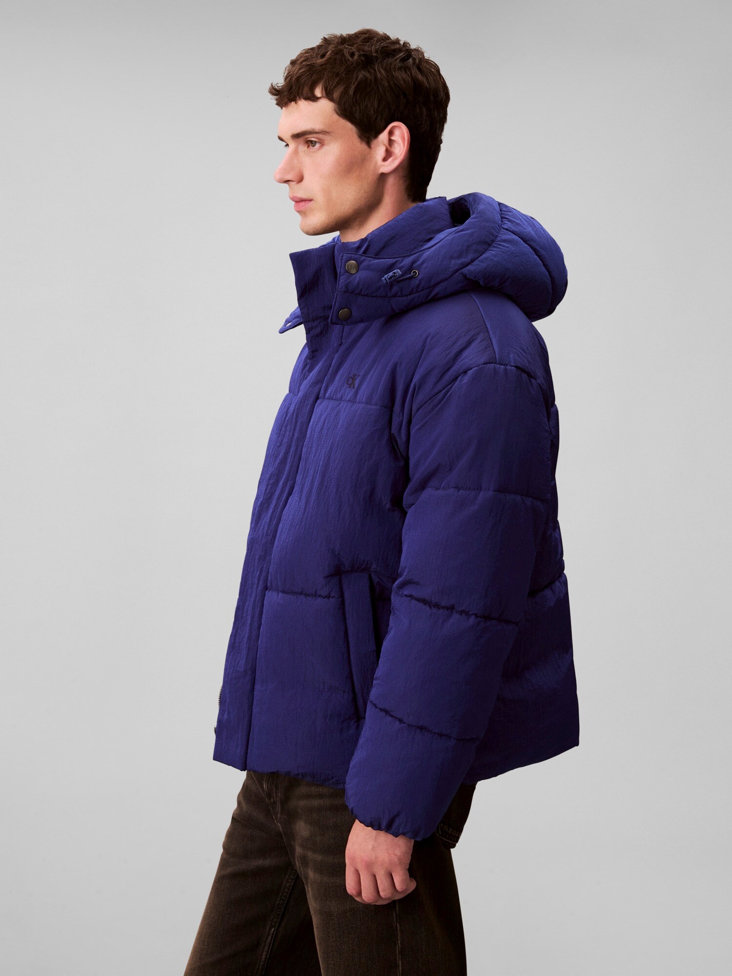 Calvin Klein Jeans Chaqueta de invierno azul real – imagen 3