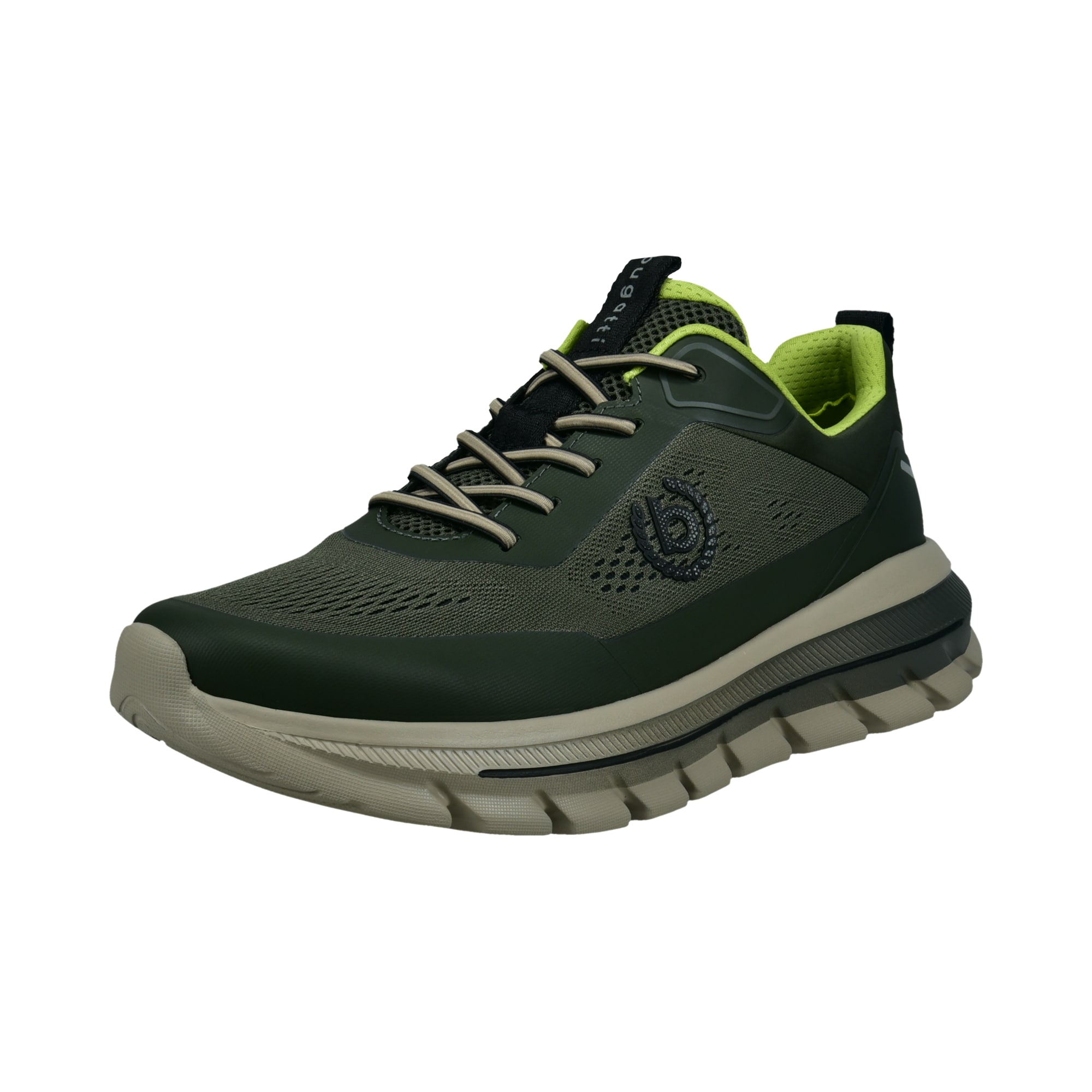 bugatti Sneaker low verde pin / verde iarbă