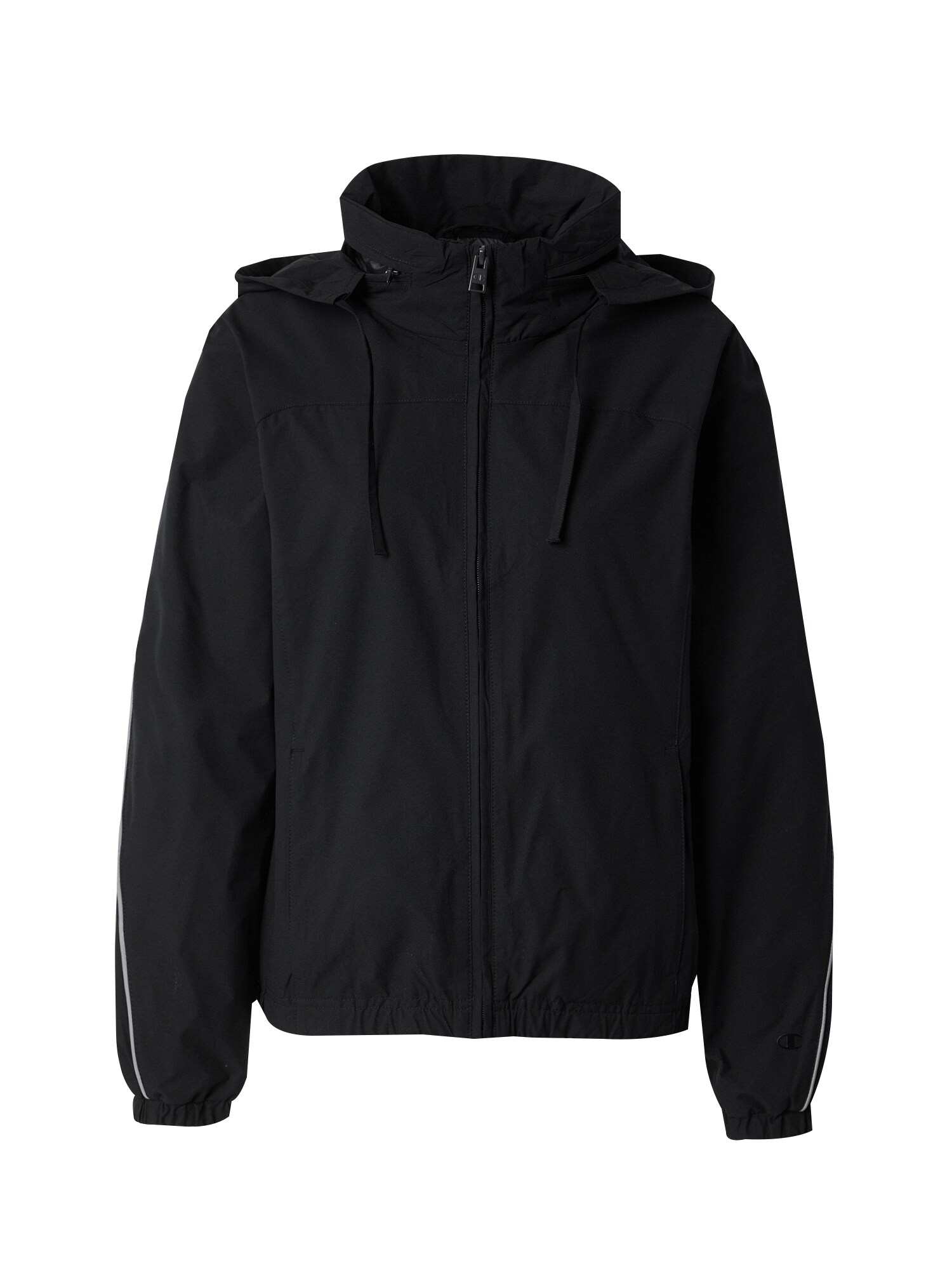 Champion Authentic Athletic Apparel Geacă de primăvară-toamnă  gri / negru