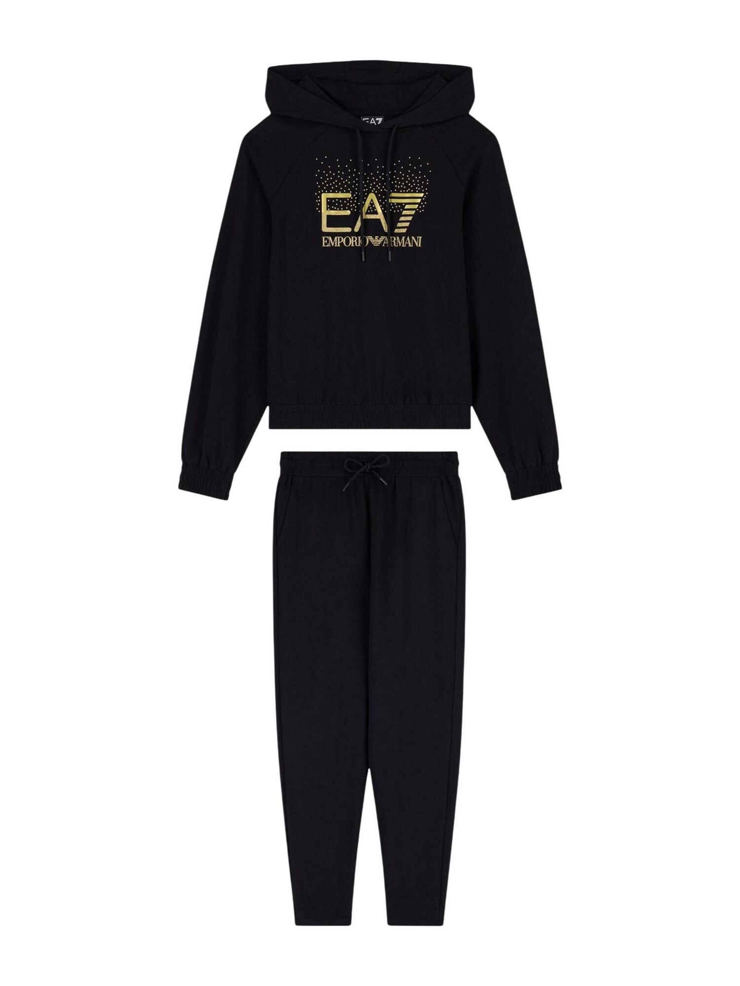 EA7 Emporio Armani Pantalón deportivo negro – imagen 9
