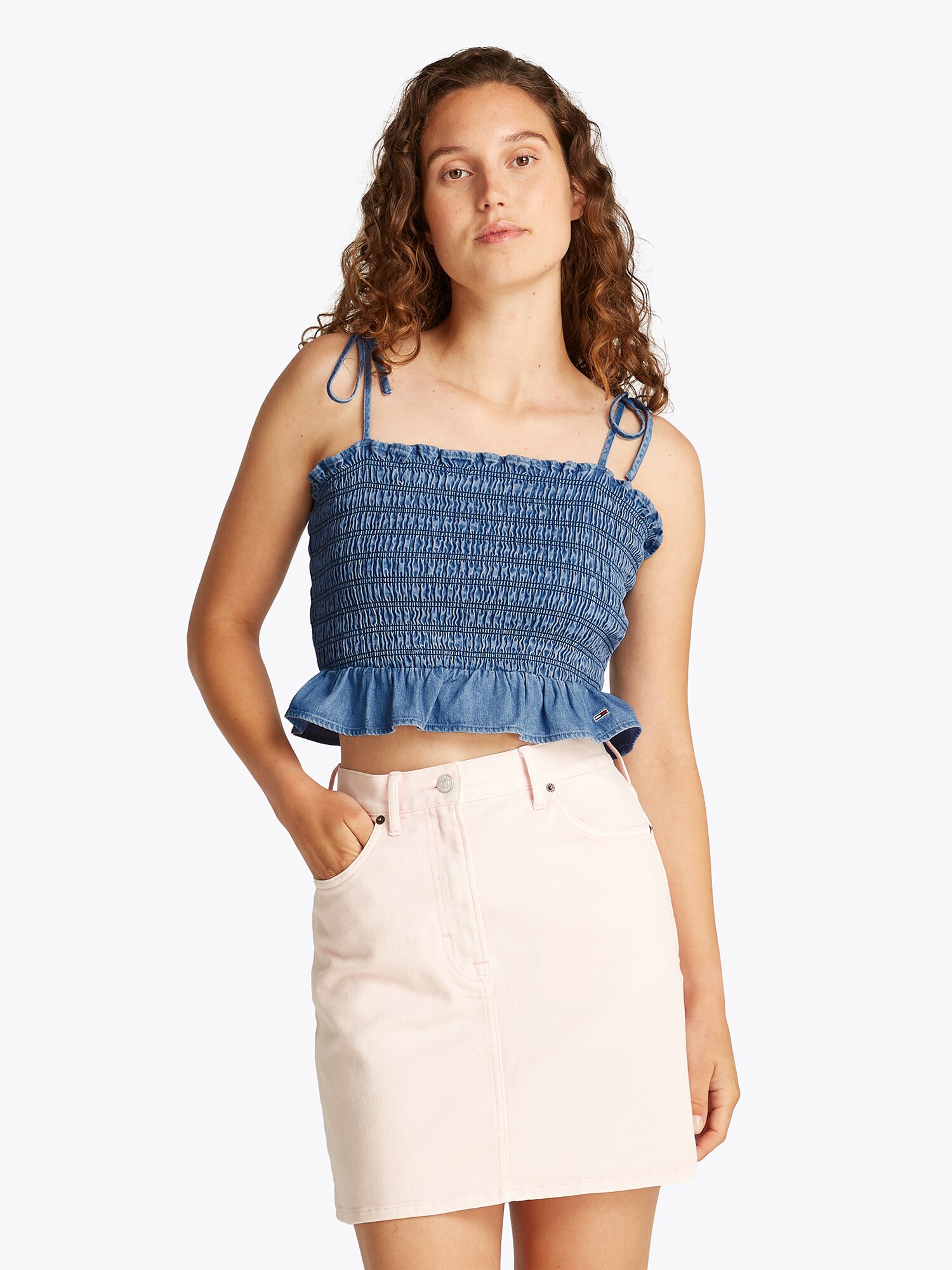 Tommy Jeans Top  kék farmer termék 2. képe