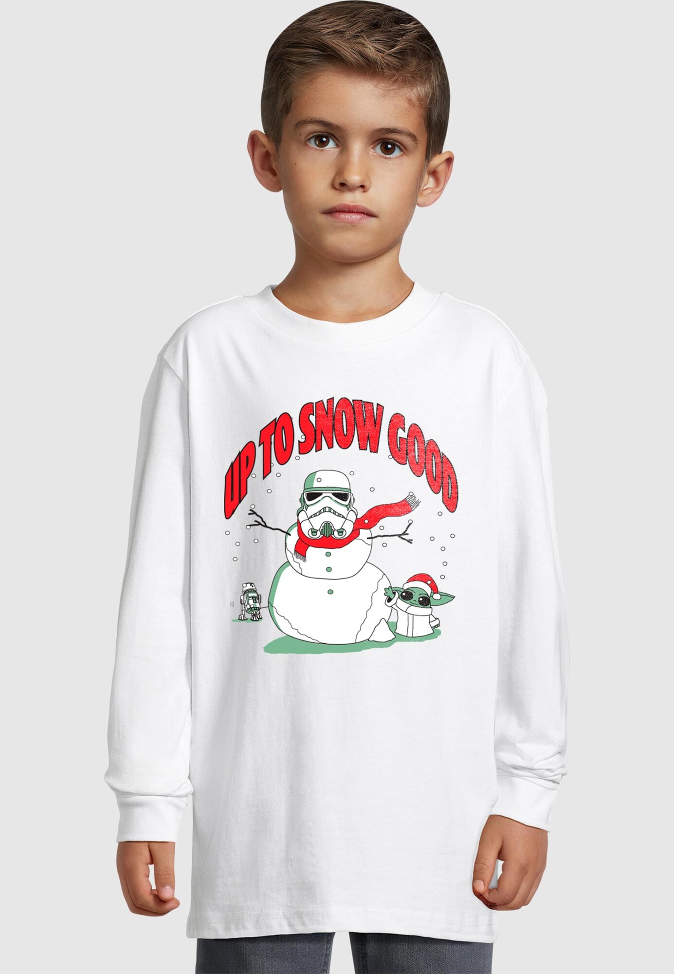 Thumbnail - T-Shirt 'Mandalorian - Snowman Up To Snow Good'