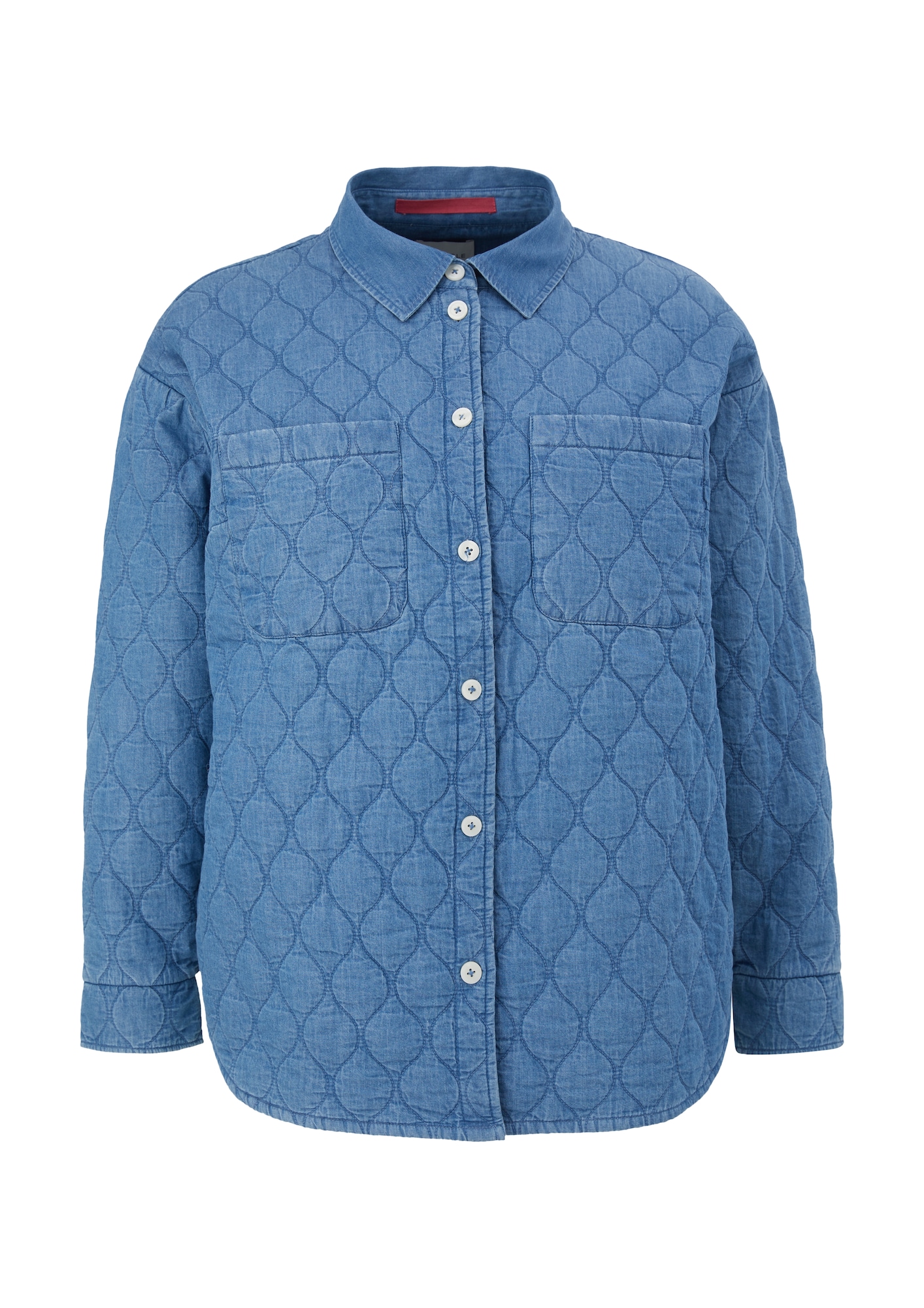 TRIANGLE Prechodná bunda  modrá denim