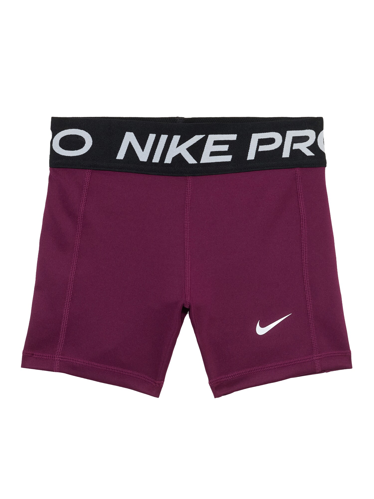 NIKE Pantaloni sport Leak Protection  roșu bordeaux / negru / alb