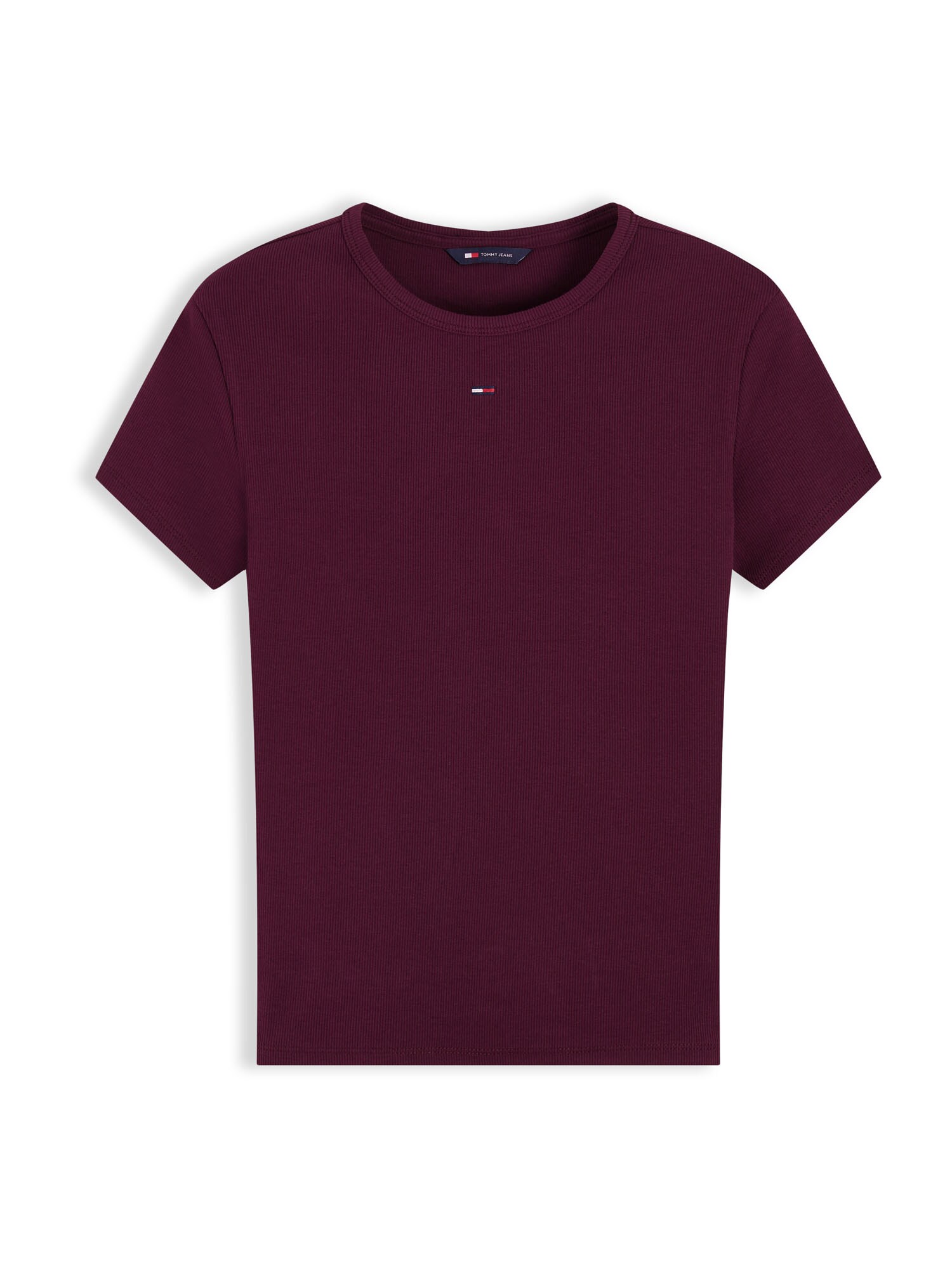 Tommy Jeans Tricou ESSENTIAL mov zmeură