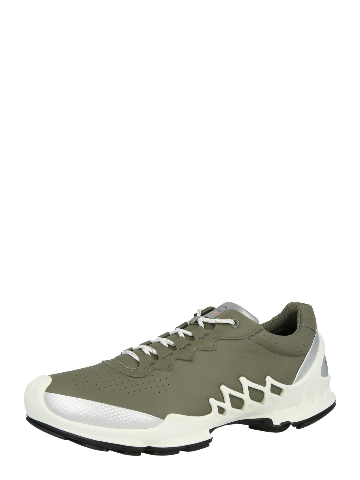 ECCO Sneaker low 'BIOM AEX'  verde închis / argintiu / alb