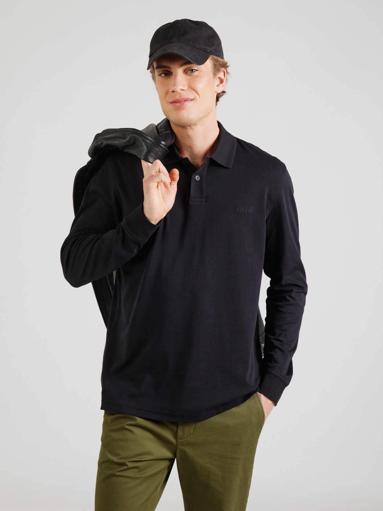 BOSS Camiseta negro – imagen 25