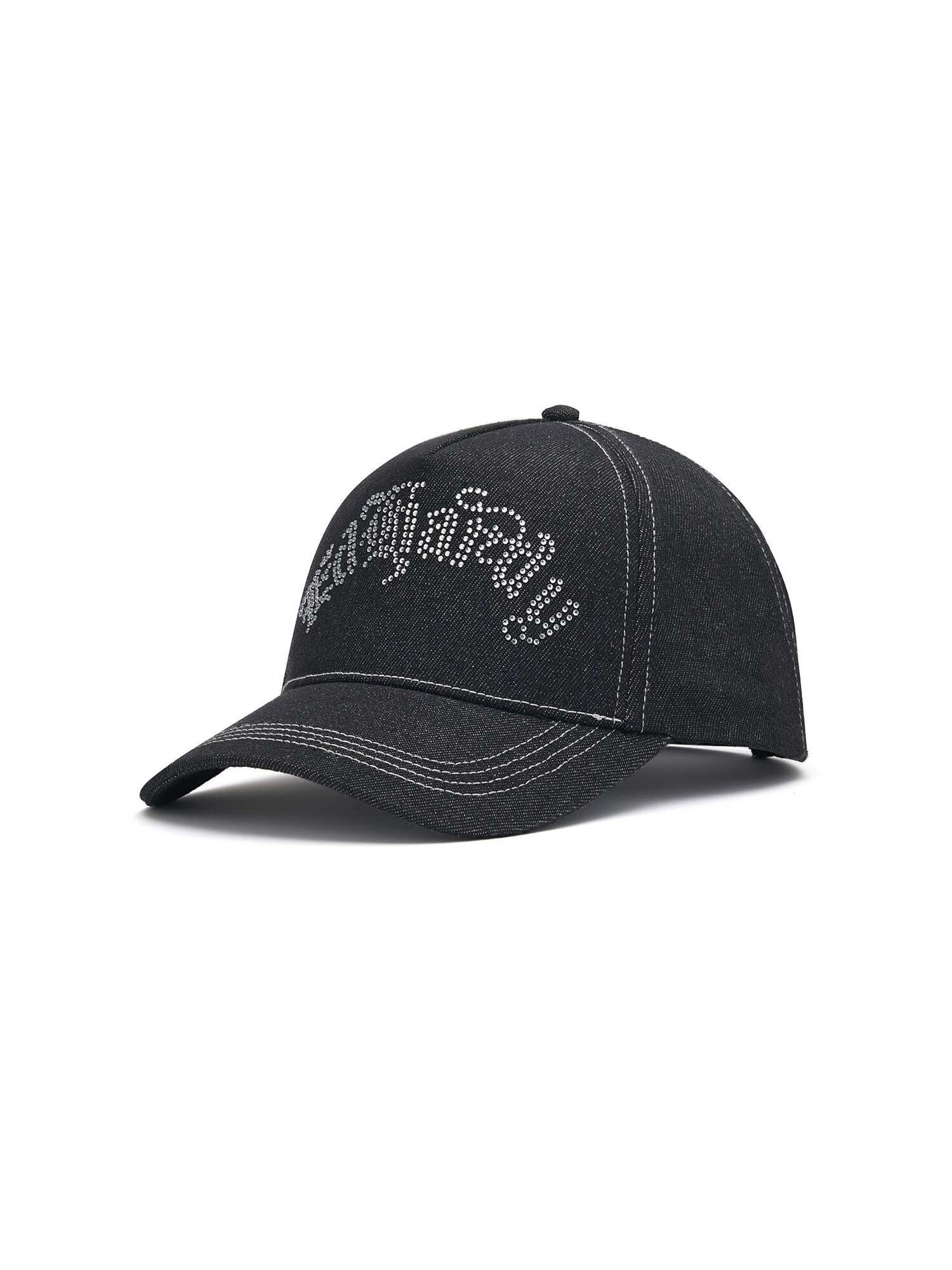 Ed Hardy Čiapka  čierny denim / strieborná