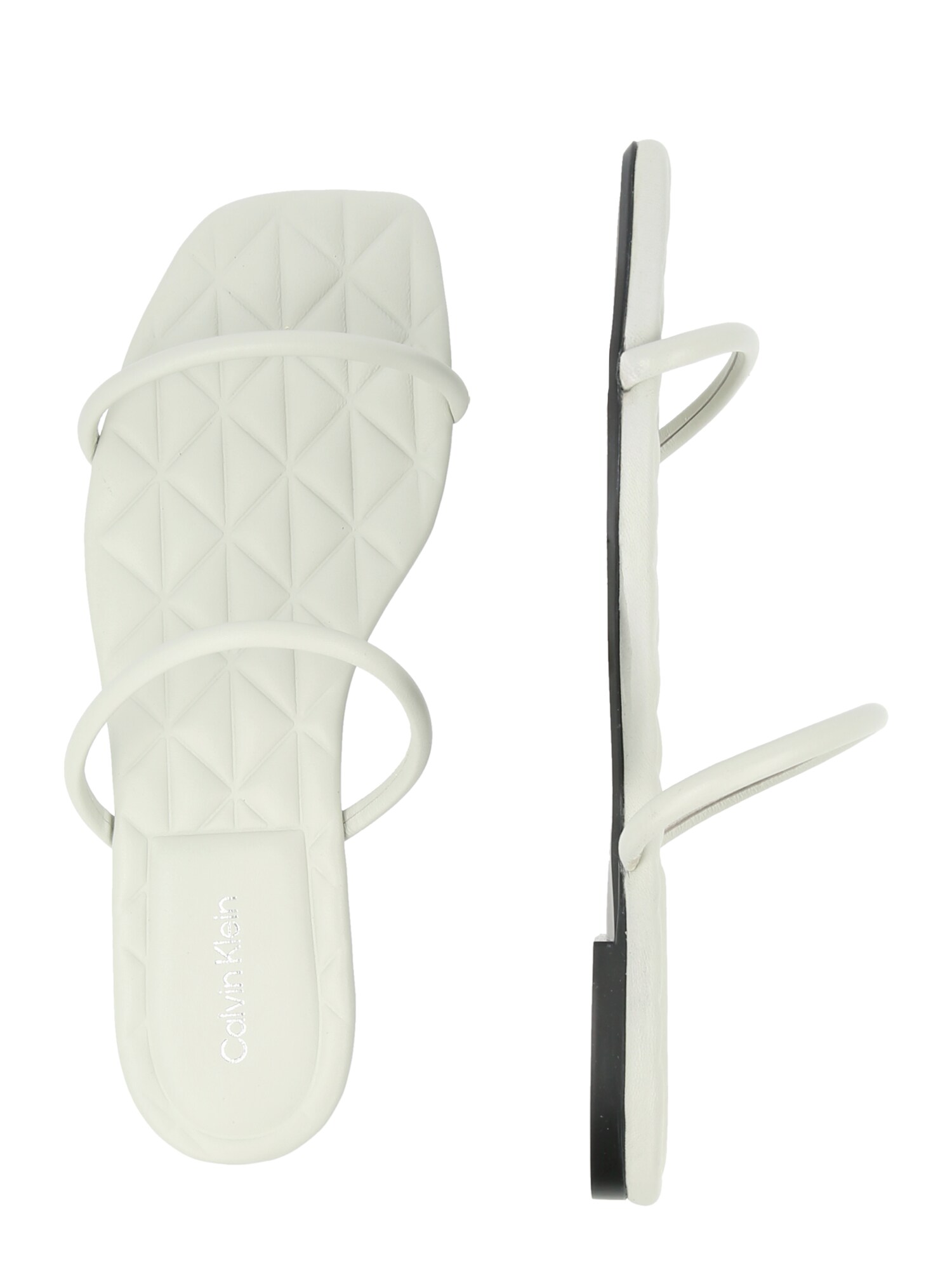 Calvin Klein Zapatos abiertos blanco natural – imagen 2