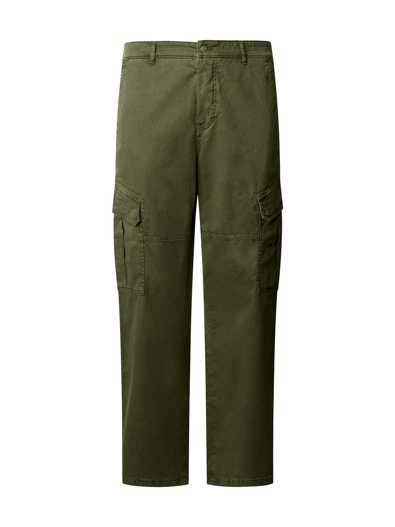 Pepe Jeans Cargobroek Olijfgroen
