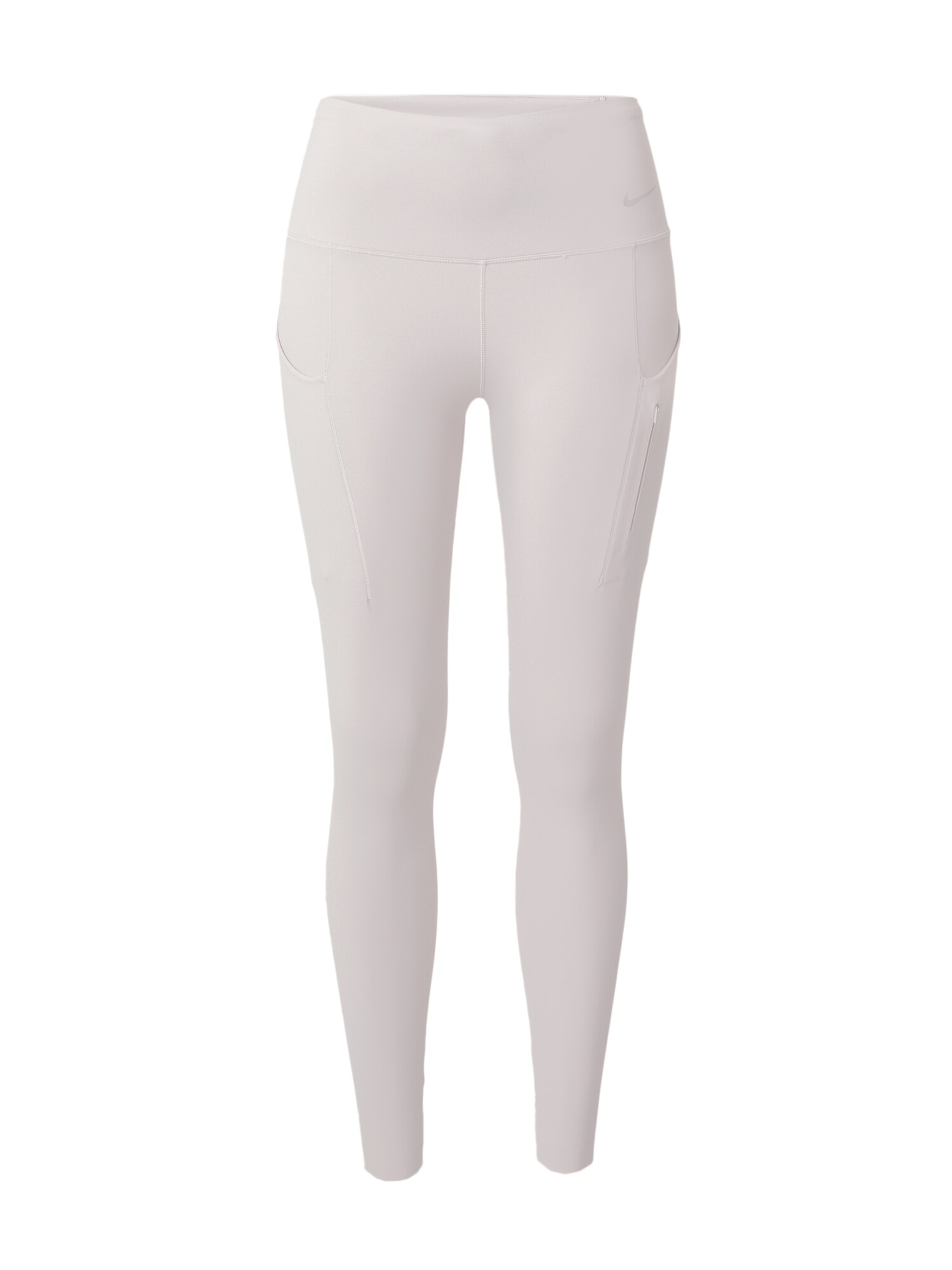 NIKE Pantaloni sport GO  gri / mov pastel