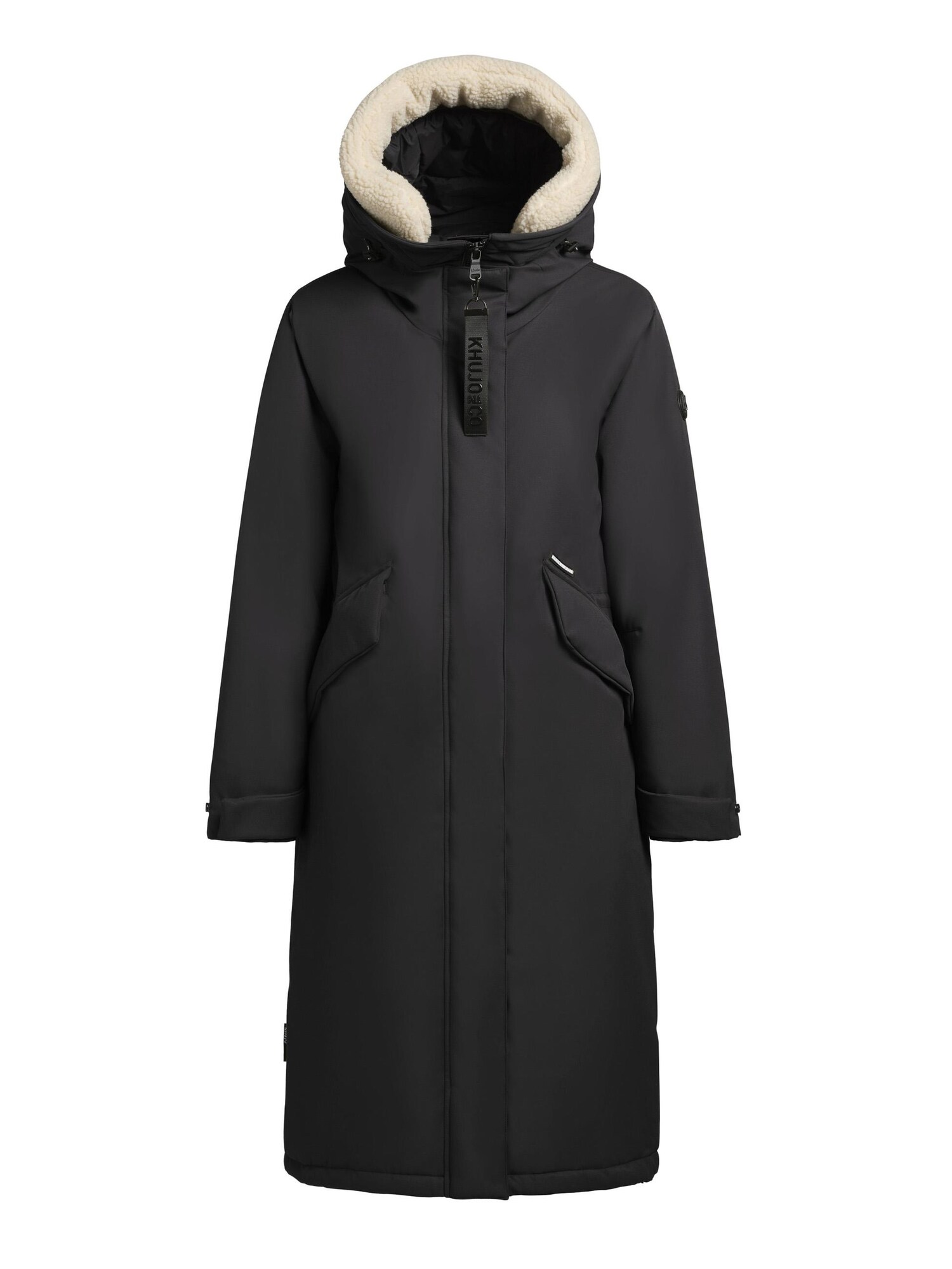 khujo Palton de iarnă Agneta-YM  gri închis