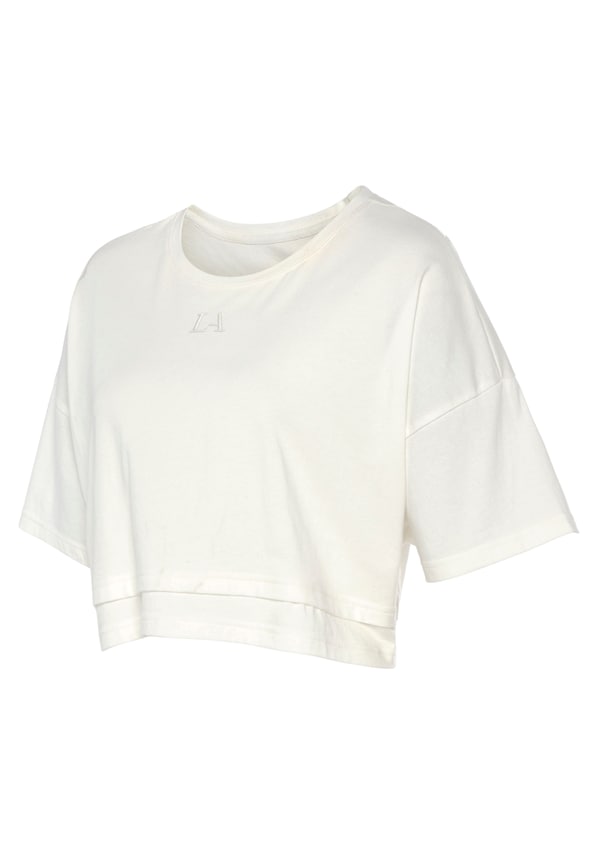 LASCANA, Oversize póló, fehér, 4 kép a 7 közül