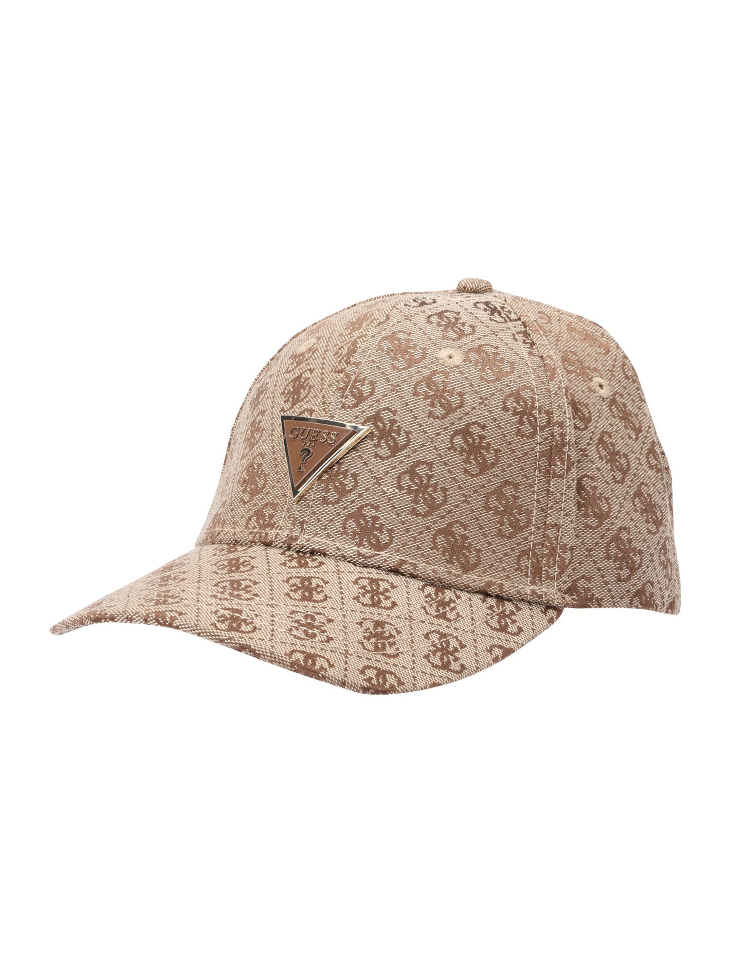 GUESS Șapcă KATYA BASEBALL CAP  bej / maro