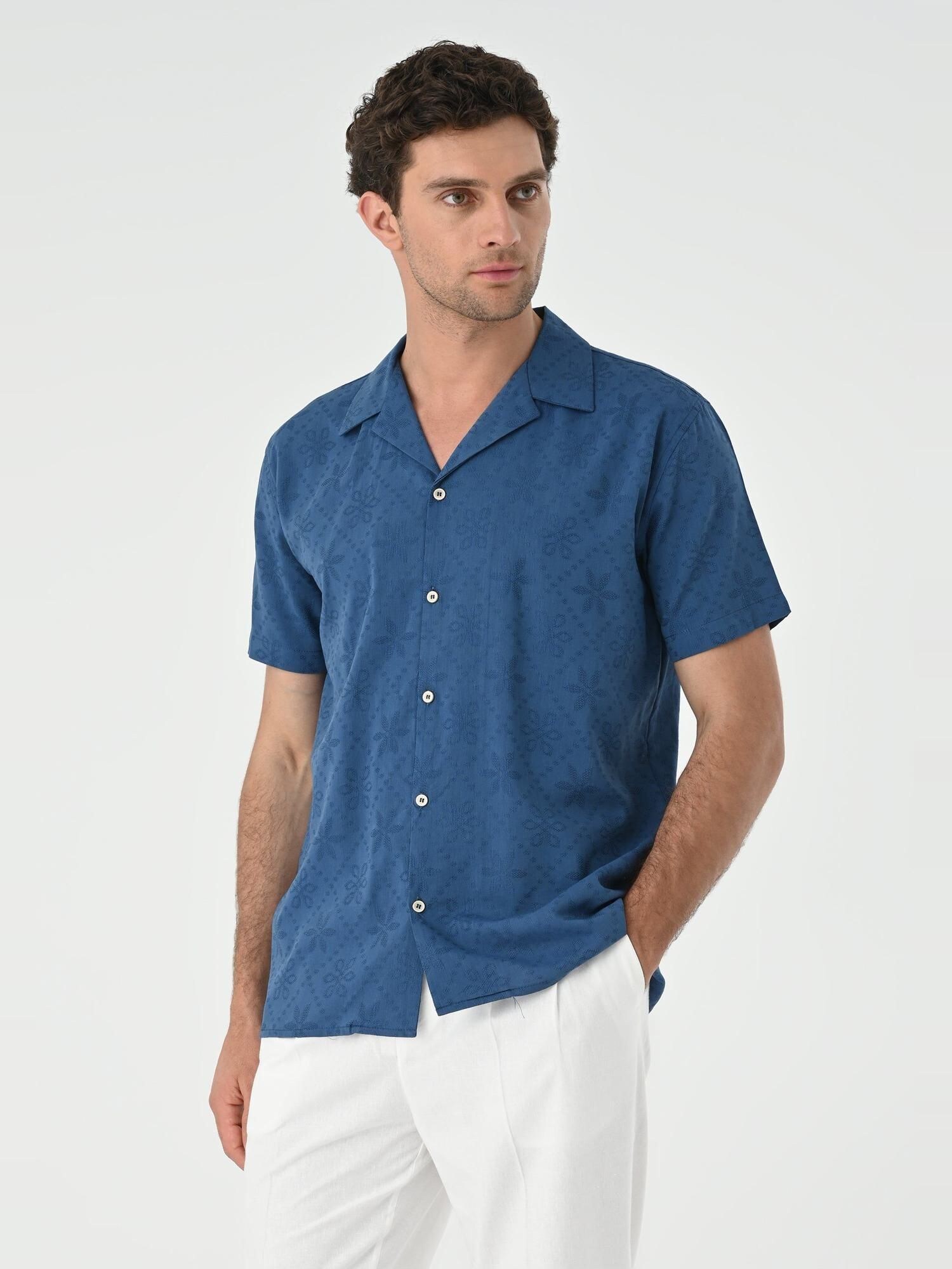 Antioch Tricou  albastru / indigo