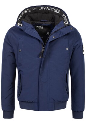 INDICODE JEANS Winterjas ‘Albany’ Blauw