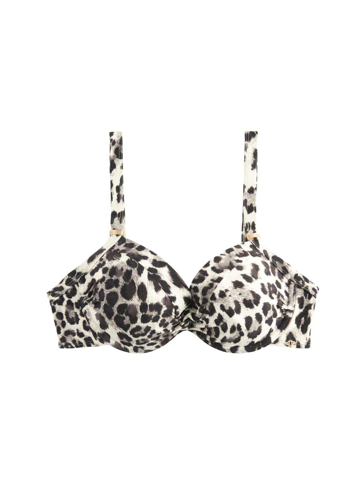 Next Bikini felső szürke / fehér akciós termékkép 1