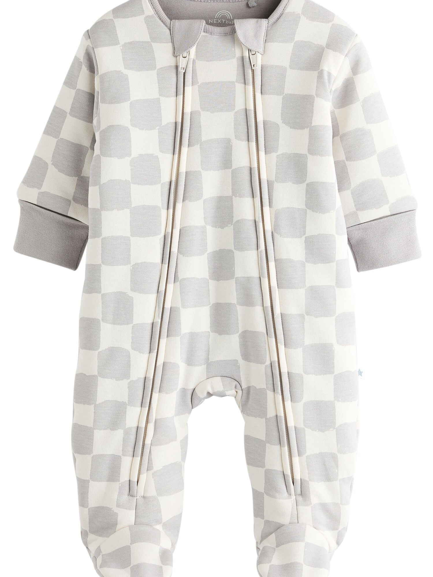 Next Pijamale  gri / alb