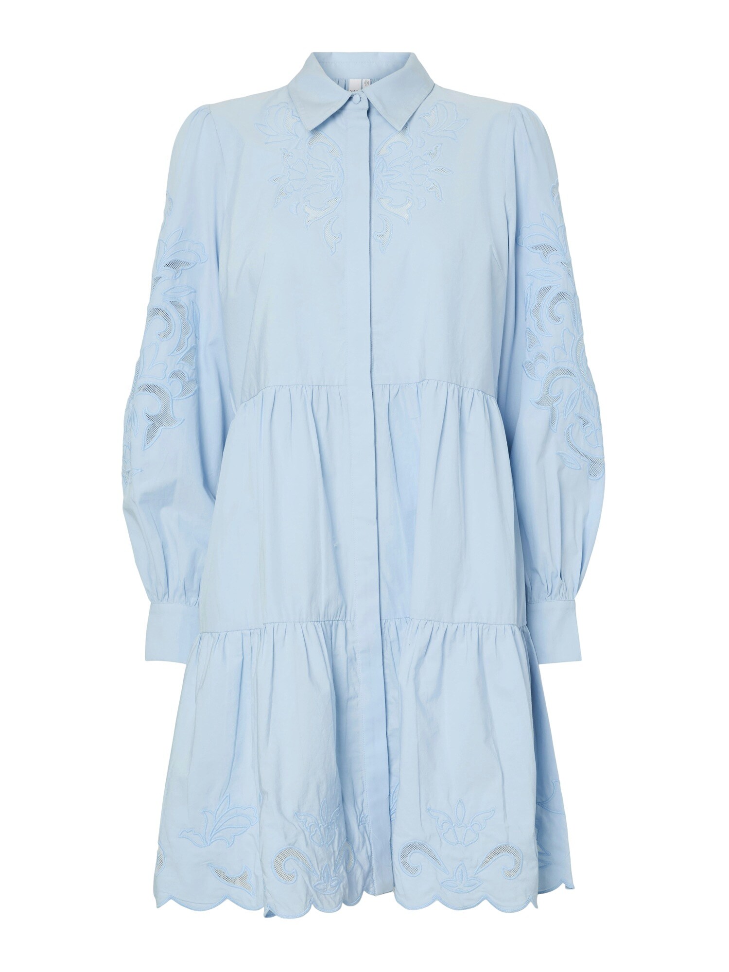YAS Vestido camisero 'YASZimia'  azul claro