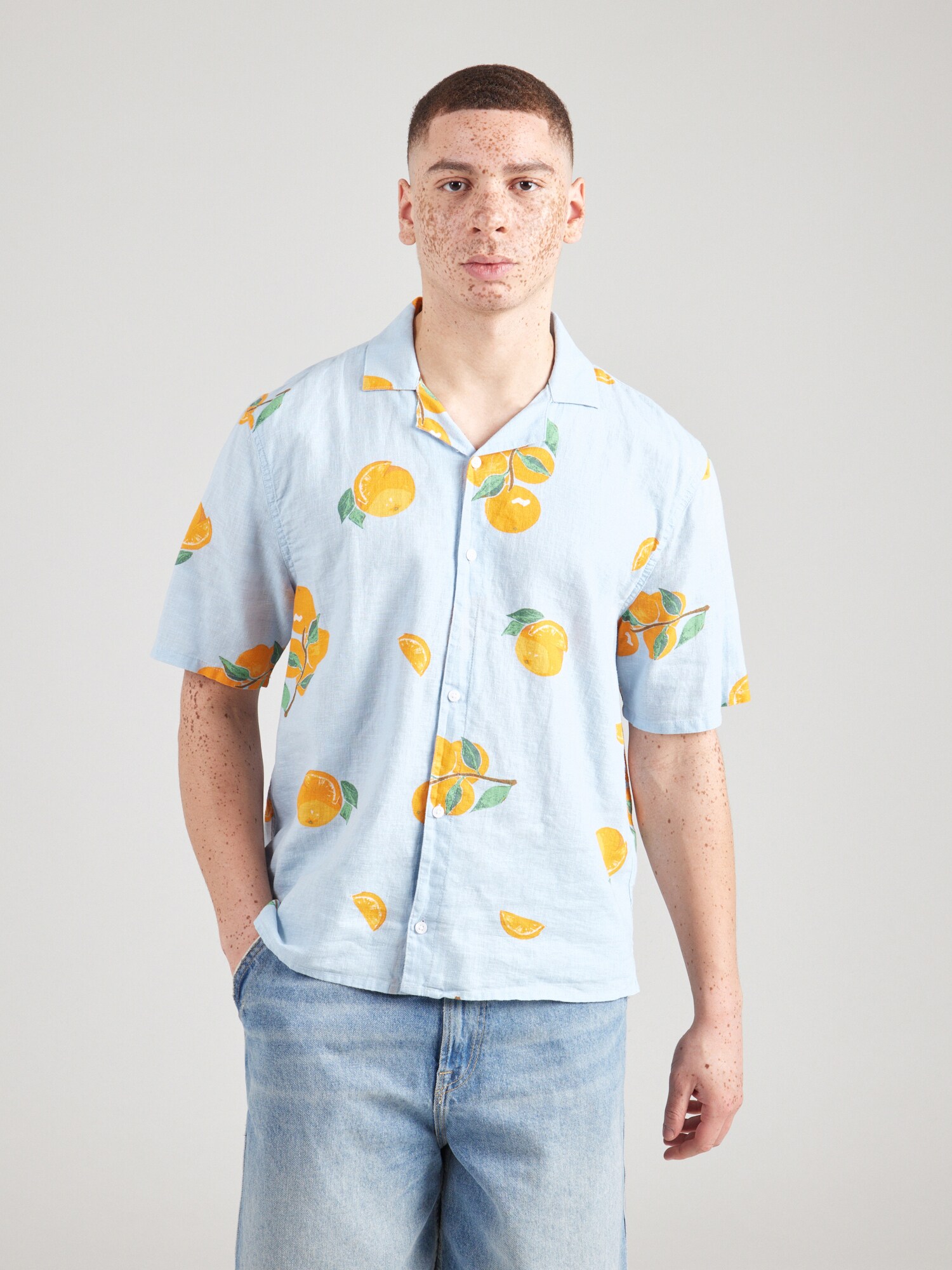 HOLLISTER Ing  galambkék / zöld / narancs / fehér termék 2. képe