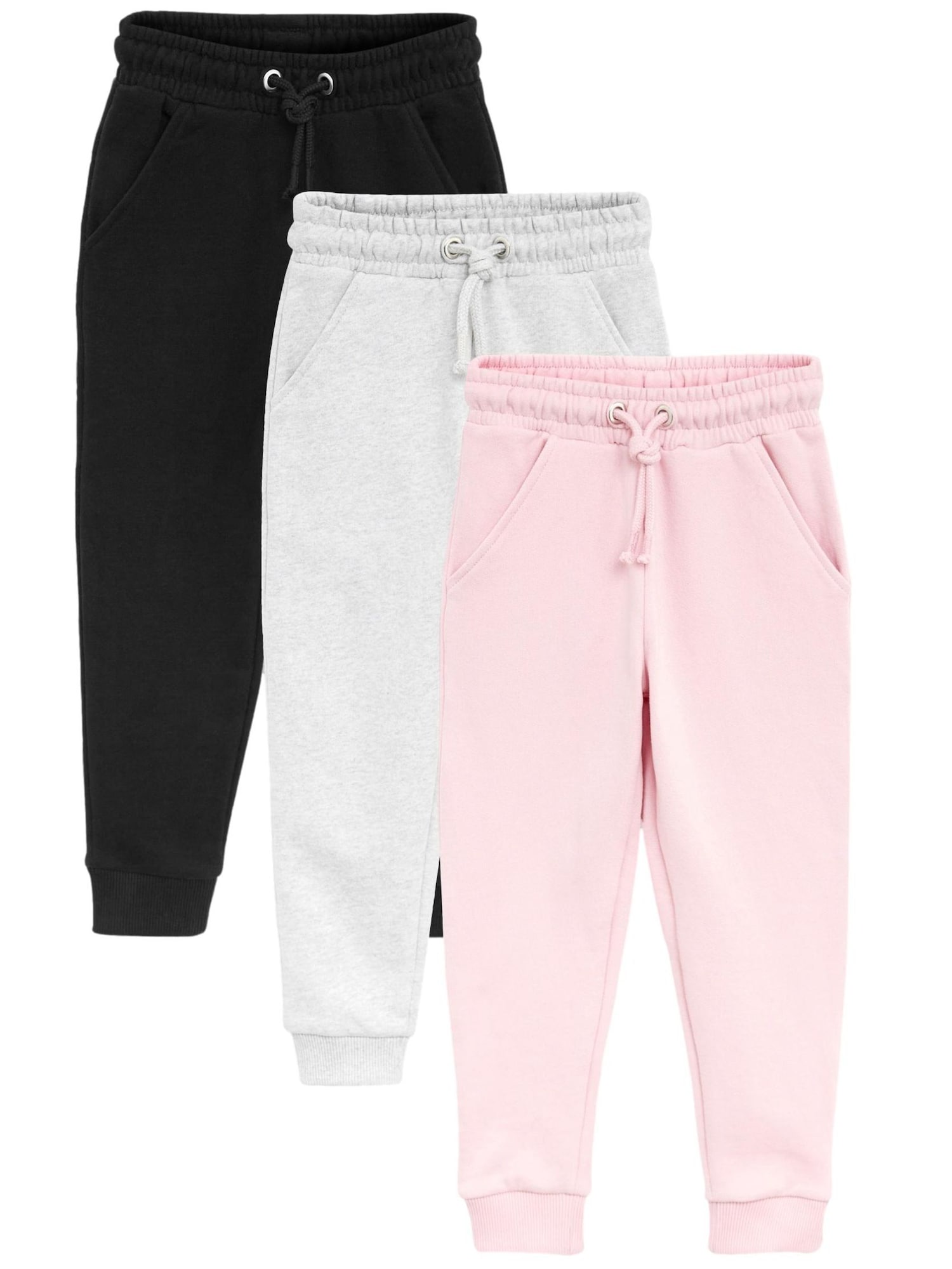 Next Pantaloni  gri amestecat / roz / negru