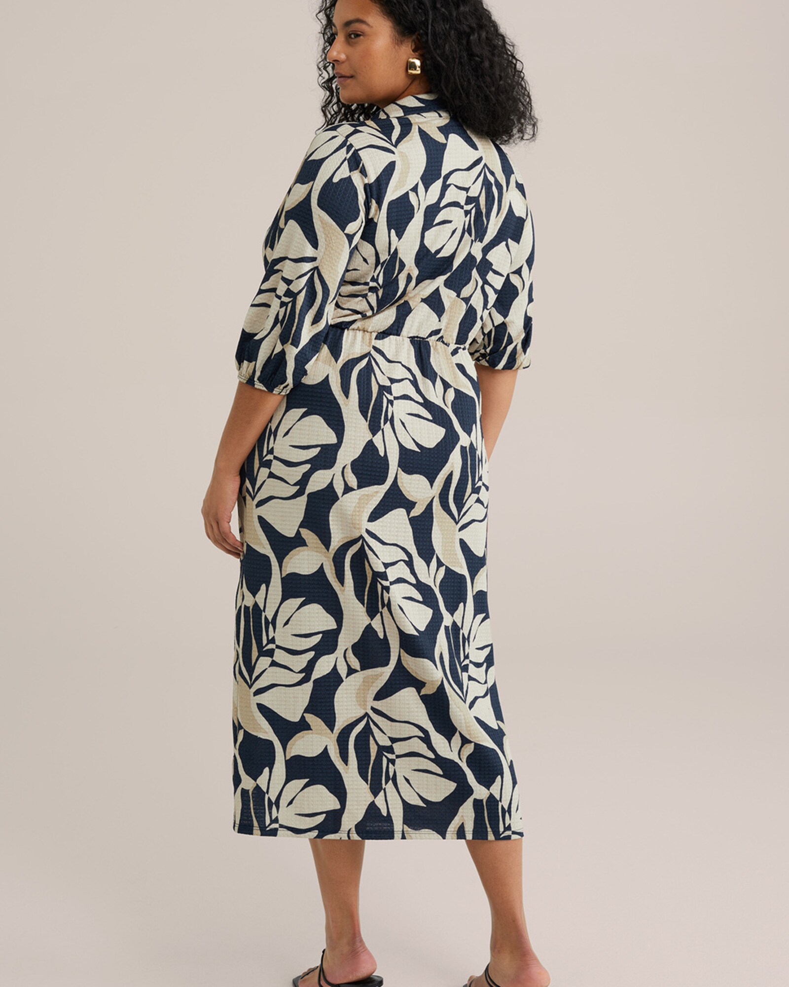 WE Fashion Ruha  bézs / tengerészkék termék 2. képe