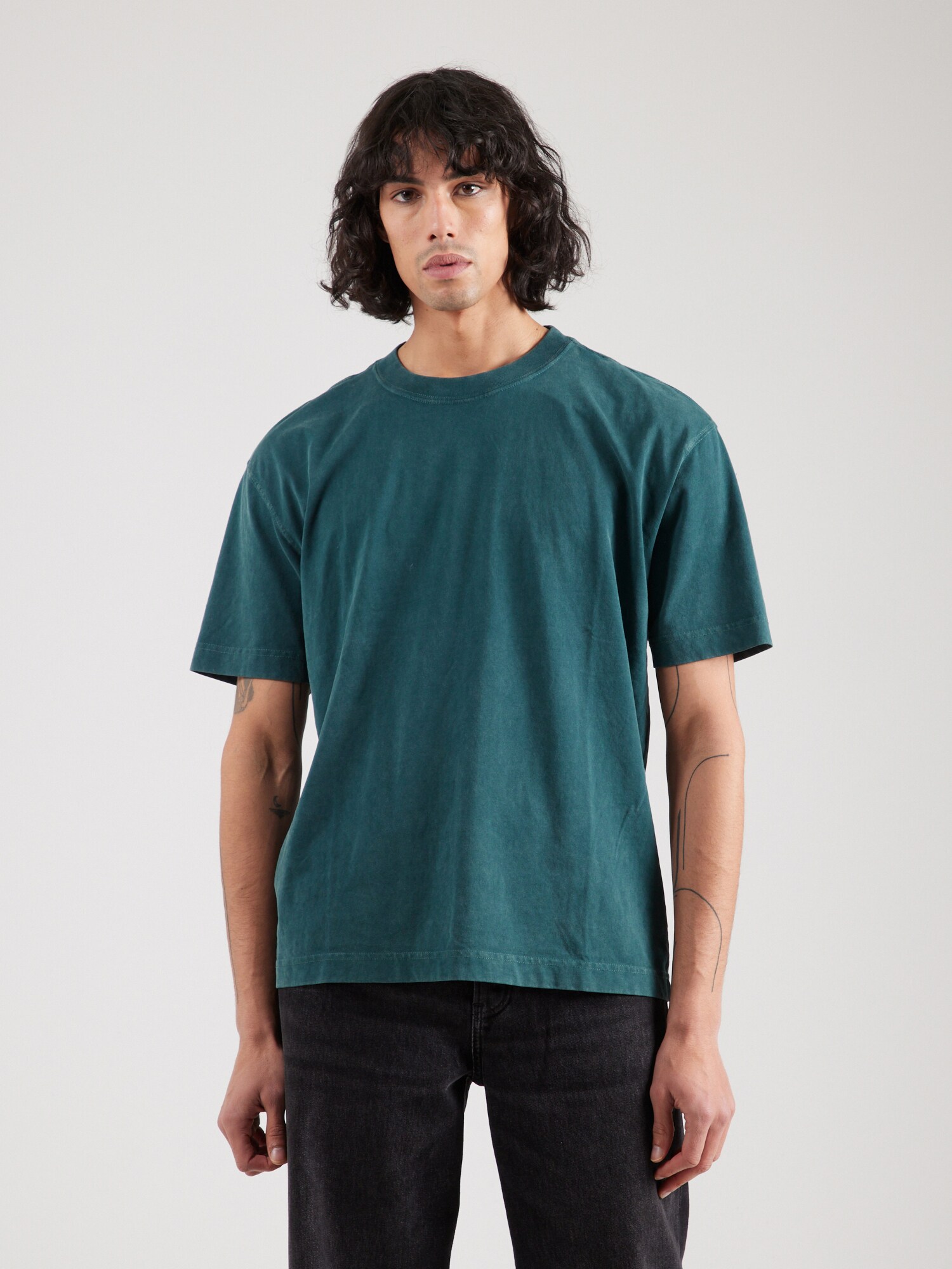 HOLLISTER Póló 'Boxy Fit Crew'  kék termék 2. képe