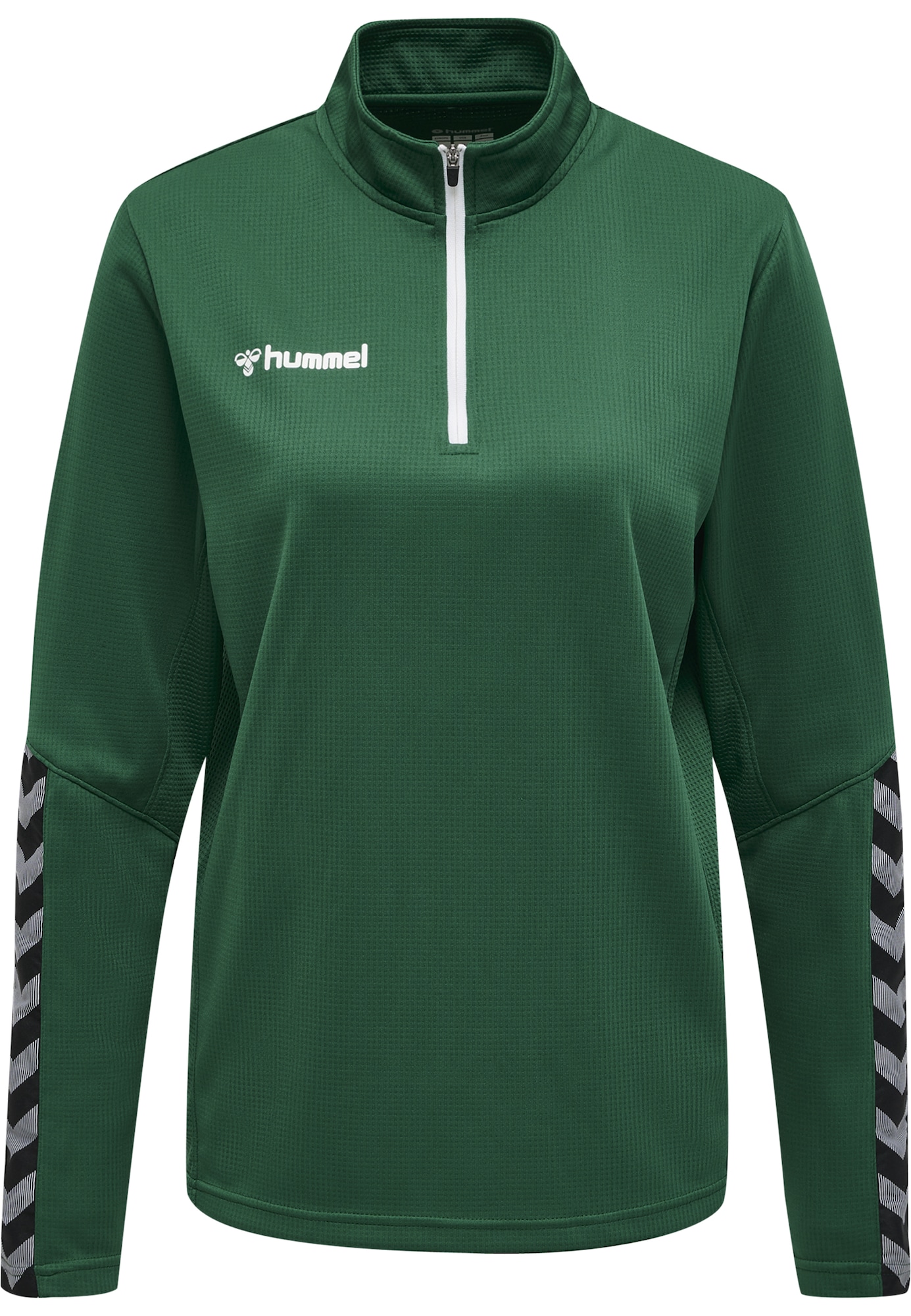 Hummel Hanorac sport Authentic  gri / verde închis / negru / alb