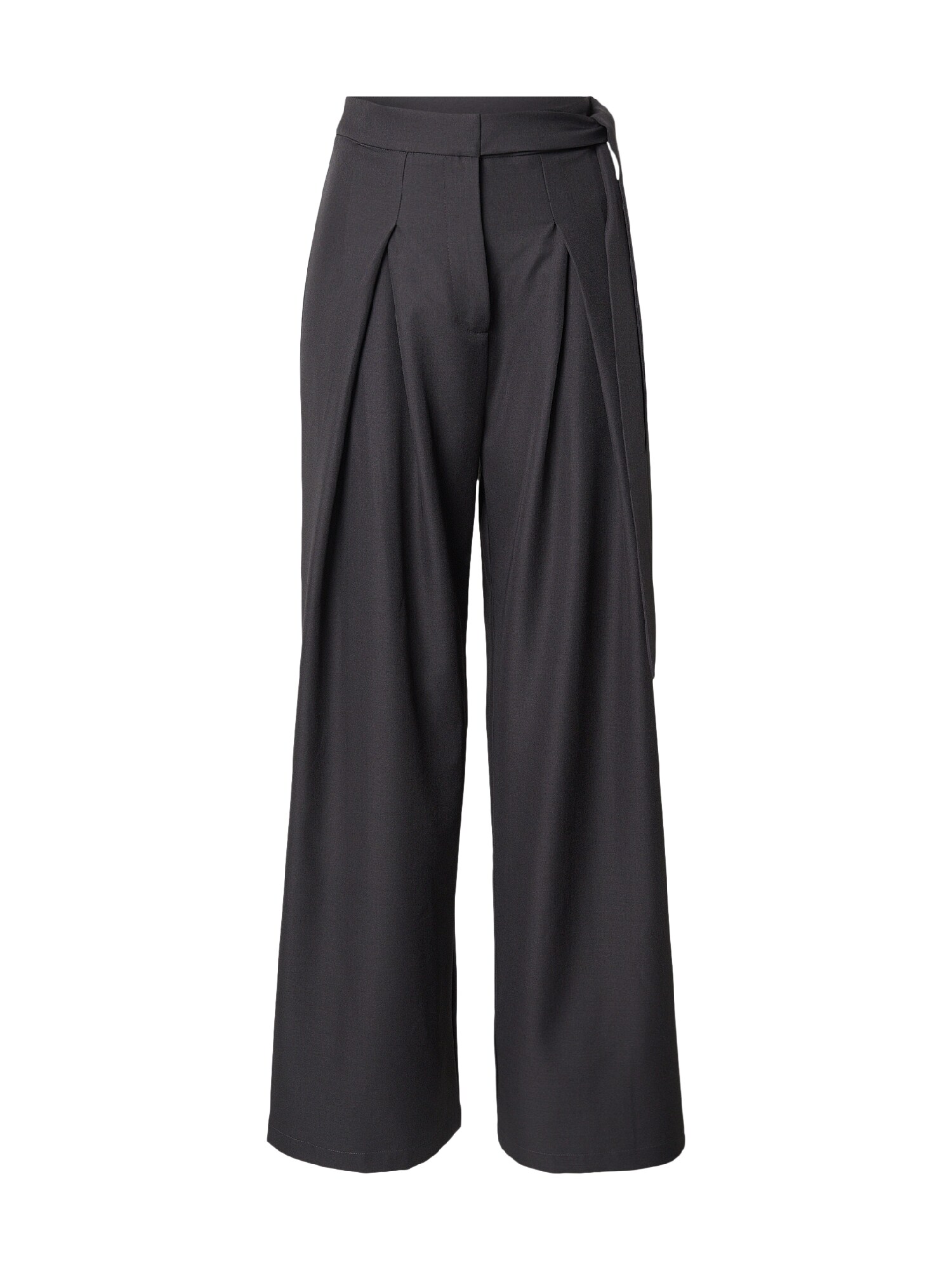 ABOUT YOU Pantalón de pinzas 'Palmer'  gris oscuro