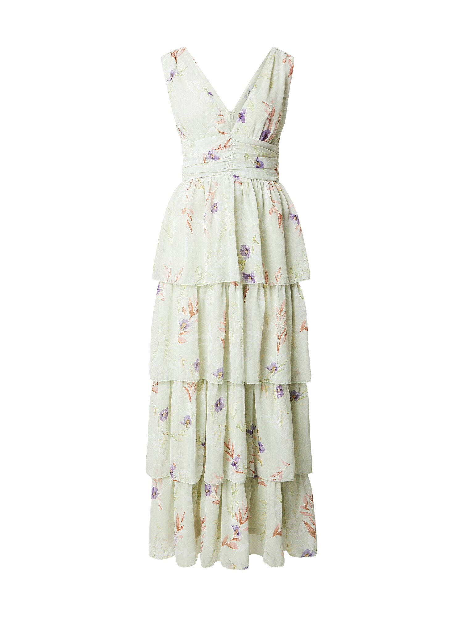 ABOUT YOU Rochie Kirsten  verde mentă / verde pastel / lila / roz pal